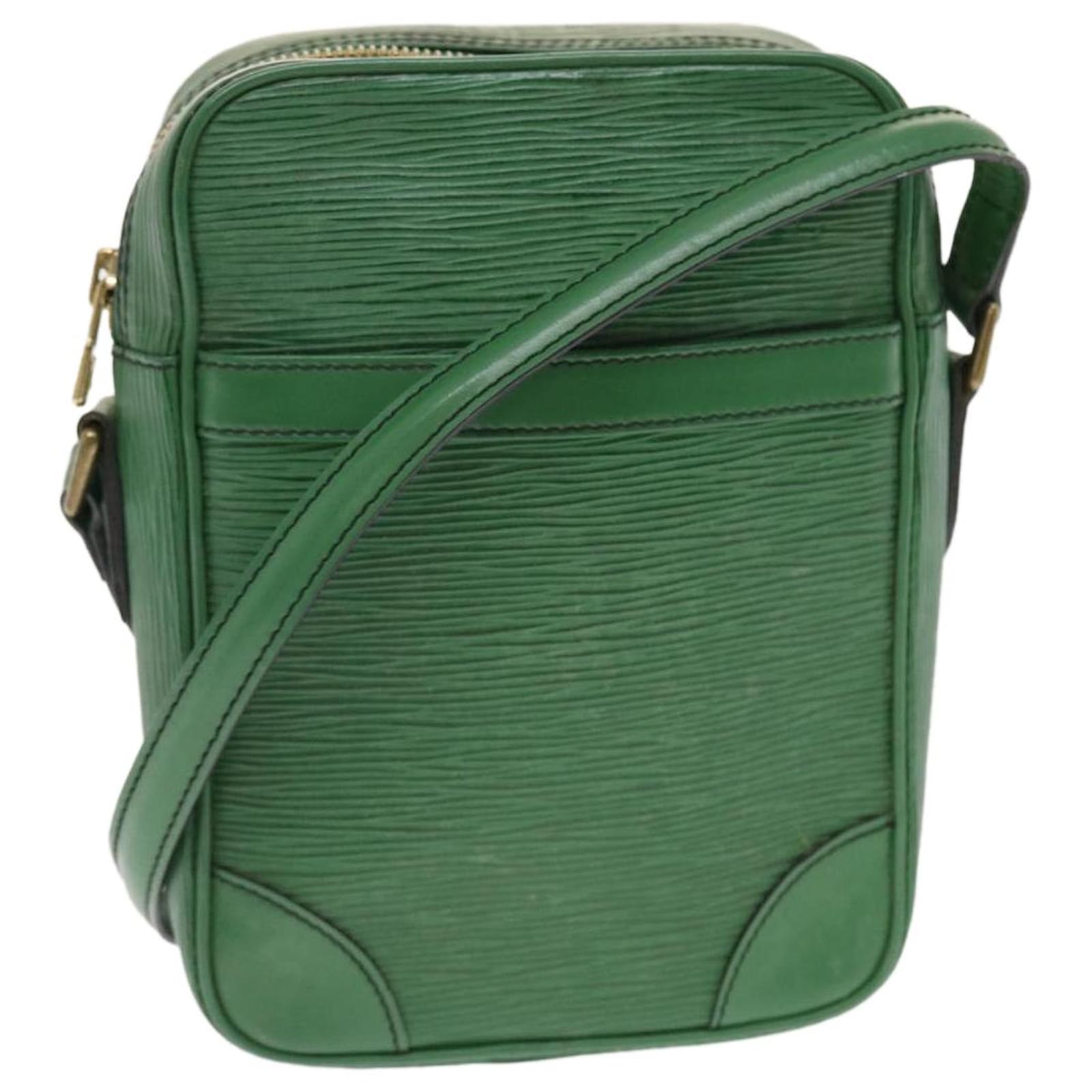 Louis Vuitton Green Epi Danube Crossbody