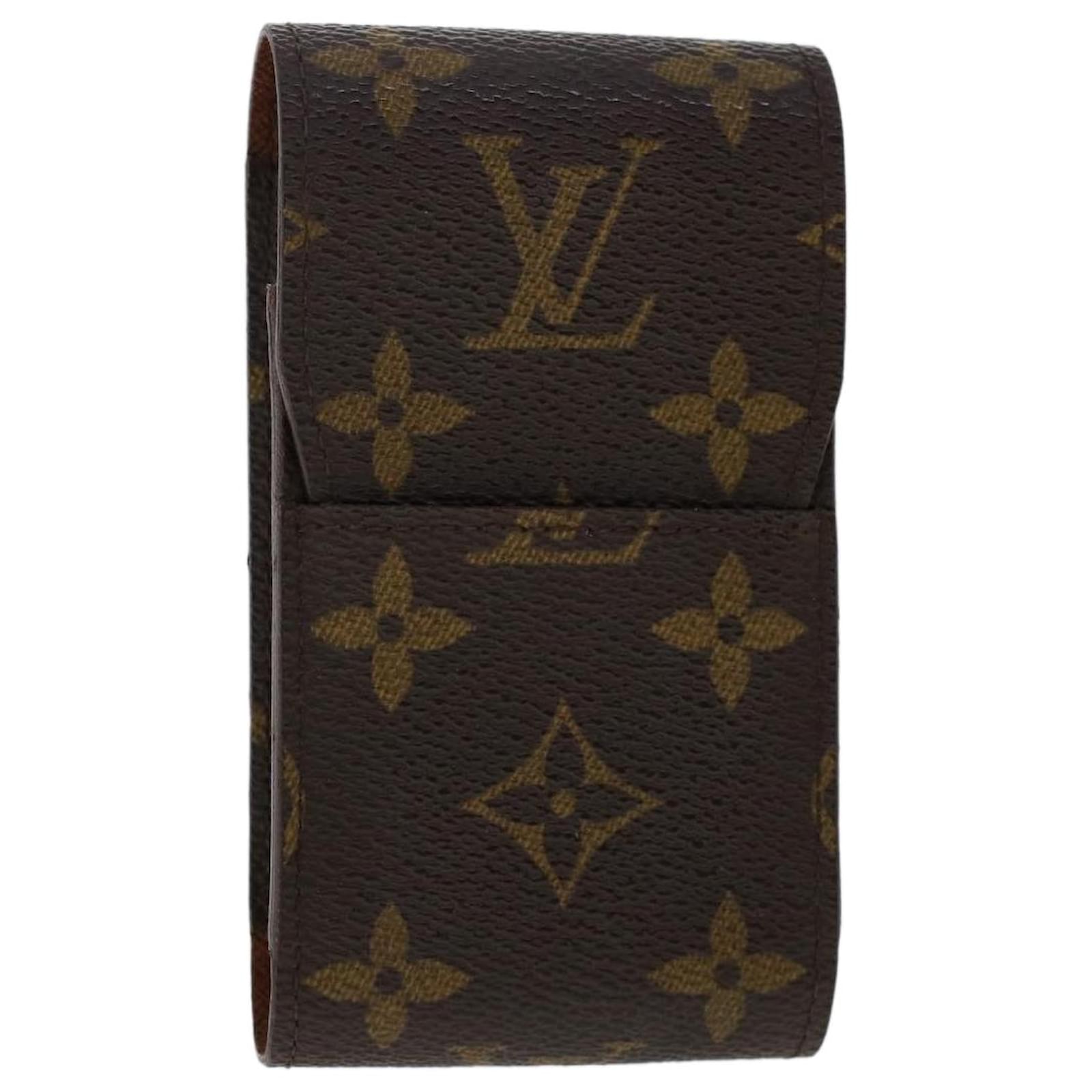 LOUIS VUITTON Etui Cigarette Case Monogram Leather M63024 
