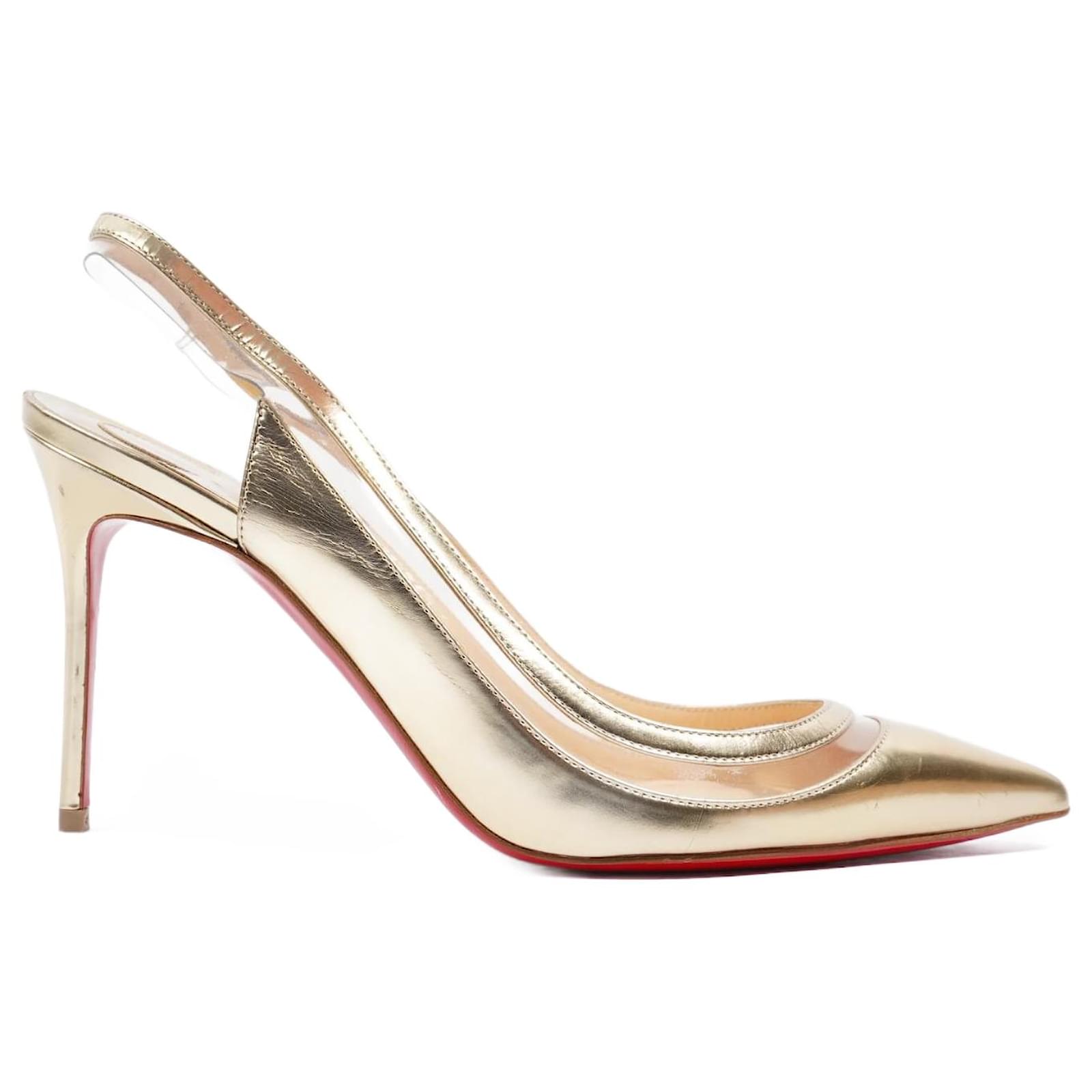Pre-owned Christian Louboutin Multicolor Calf Hair And Patent