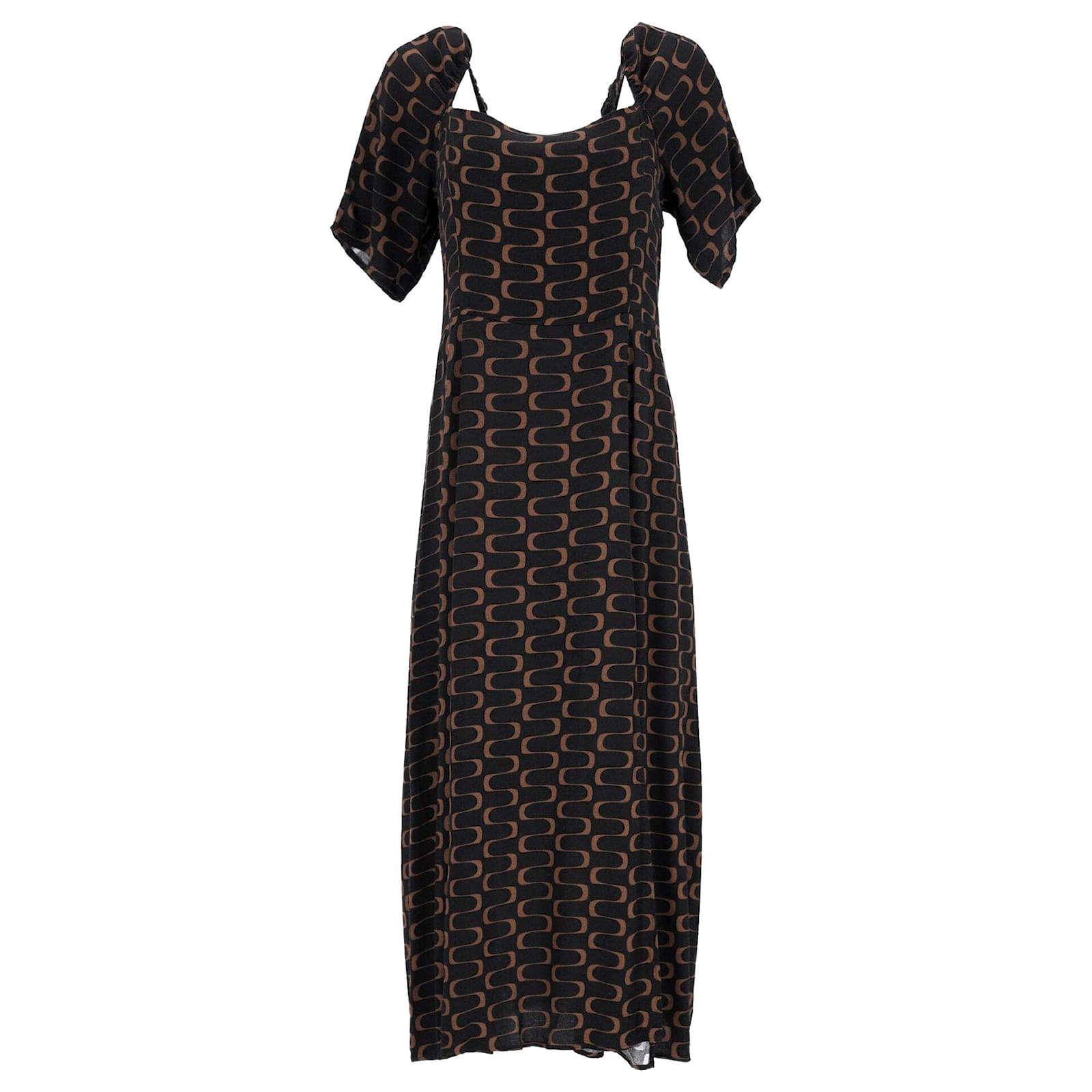 chinese dress ladies Long Sleeve V-Neck Lace Up Knit Dress