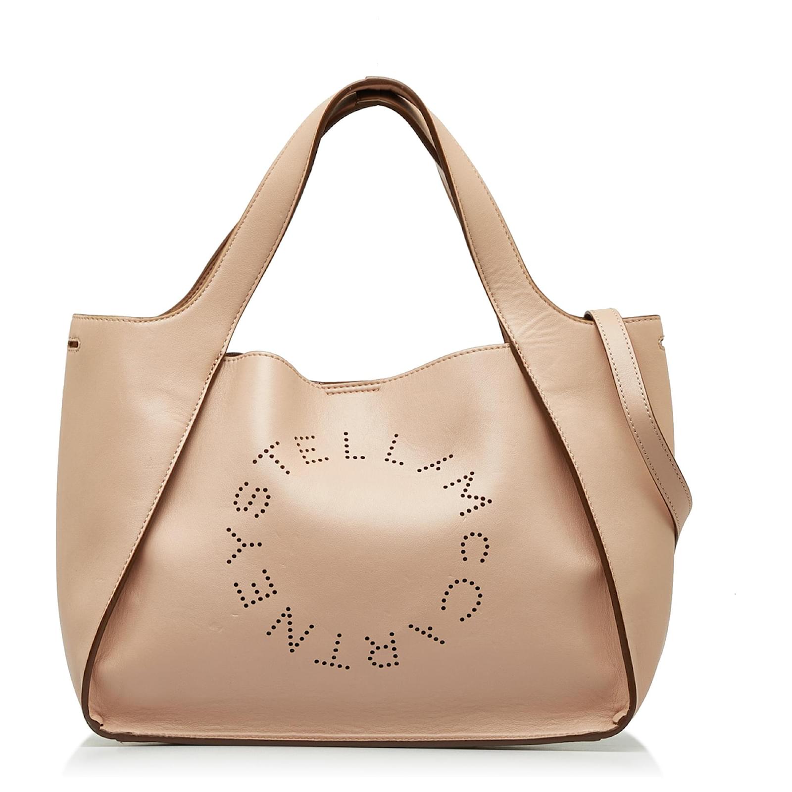 Stella McCartney Brown Logo Print Changing Bag