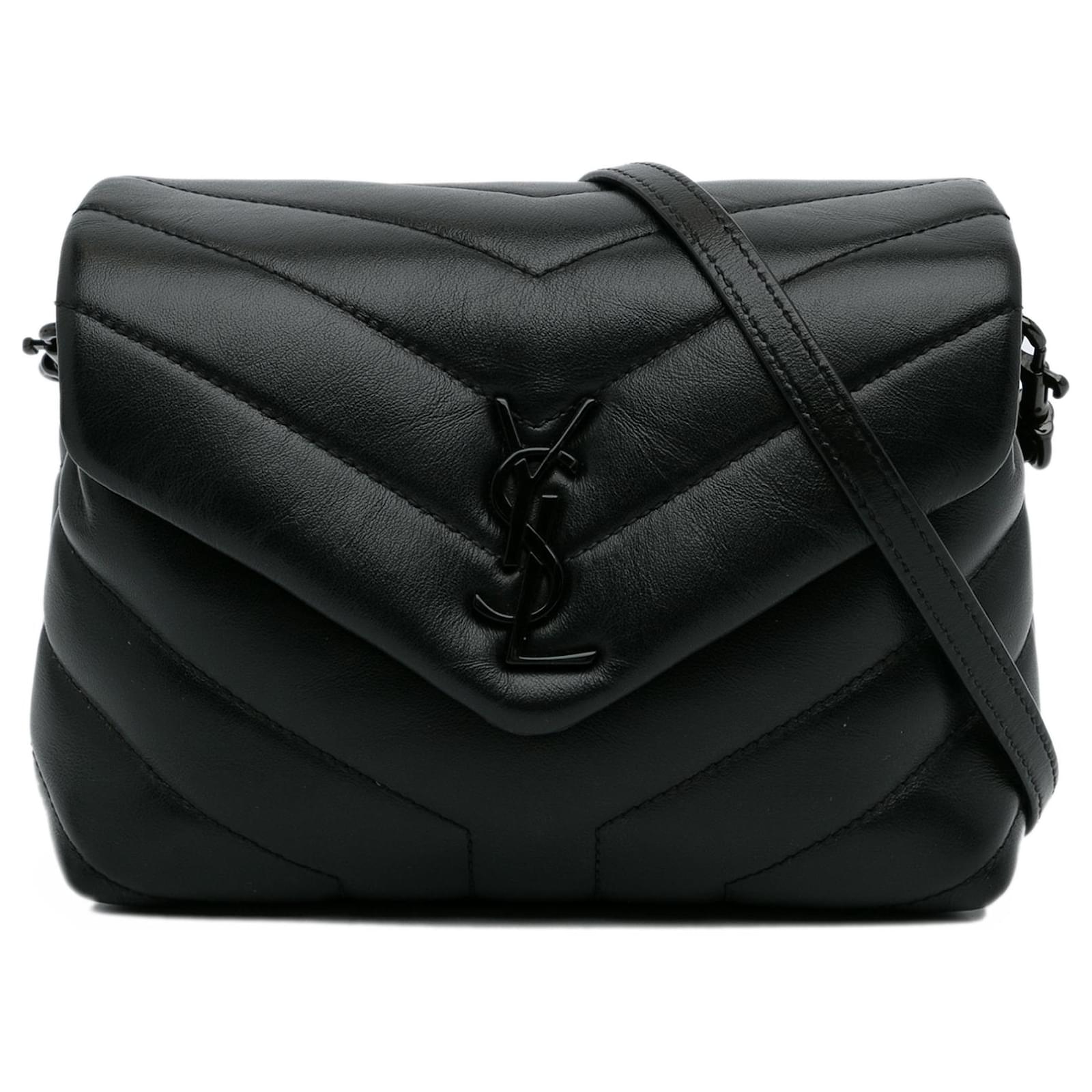 Loulou Toy quilted-leather cross-body bag, Saint Laurent