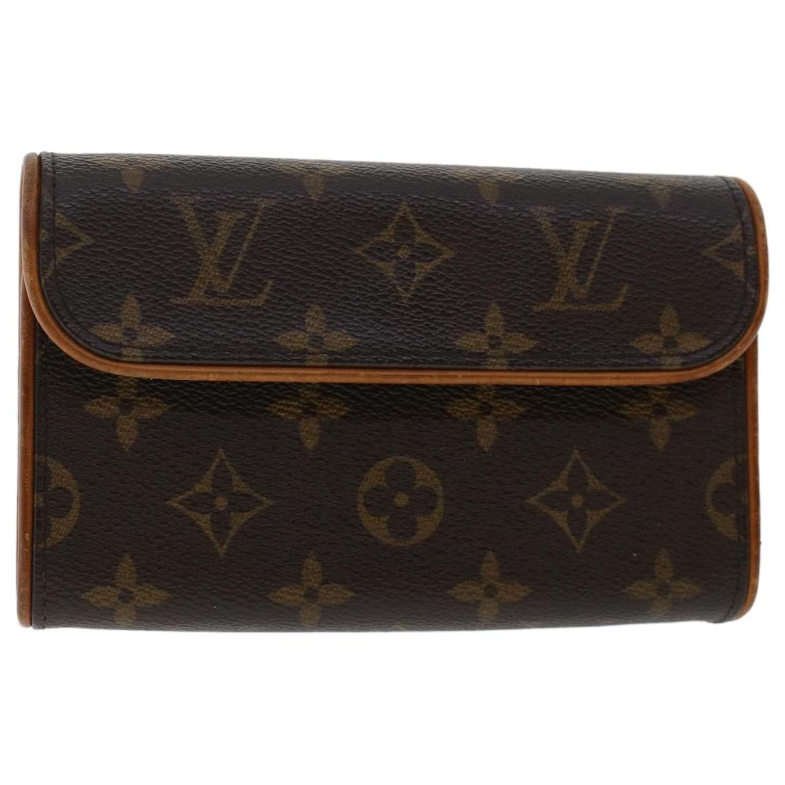 LOUIS VUITTON Monogram Pochette Florentine Waist bag M51855 LV Auth rd5664  Cloth ref.1032482 - Joli Closet