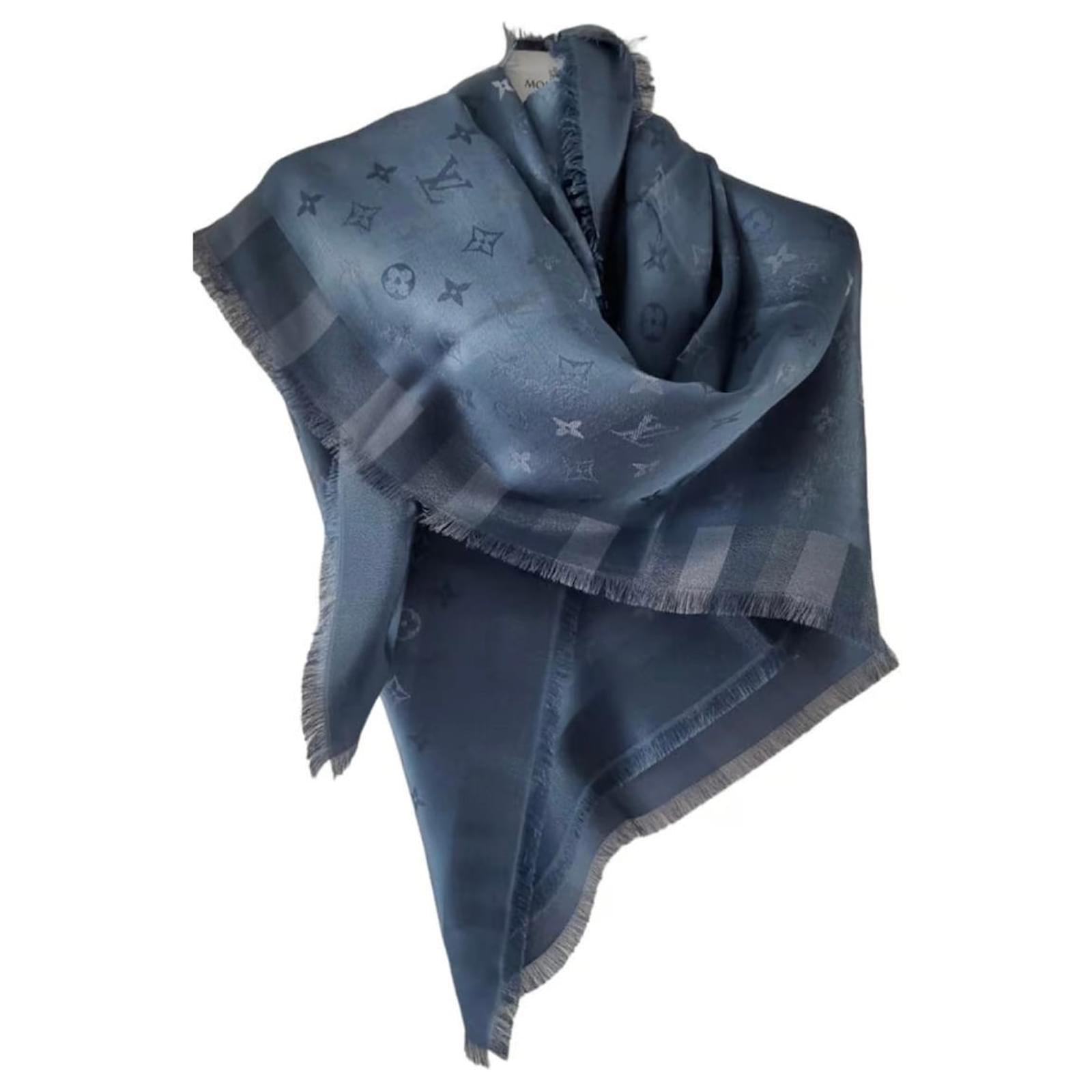 Louis Vuitton Lv silk scarf  Louis vuitton scarf, Lv scarf