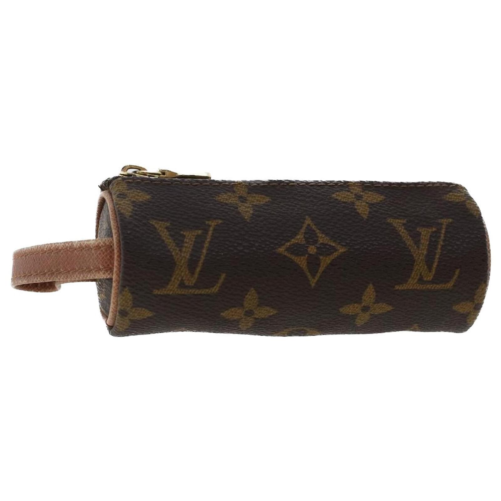 LOUIS VUITTON Monogram Compiegne 28 Clutch Bag M51845 LV Auth ac1487