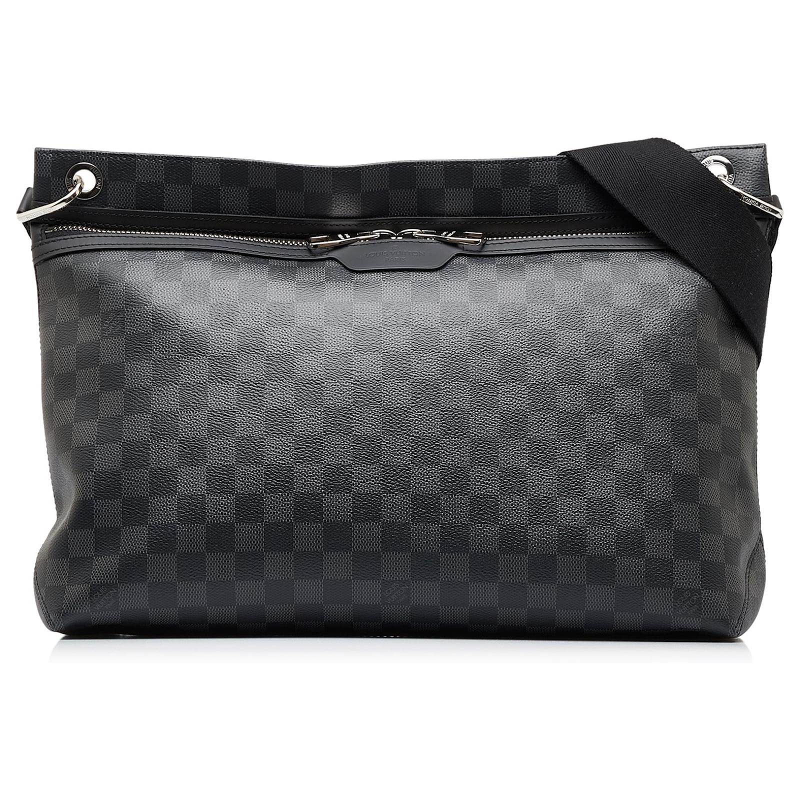Louis Vuitton Brera Bag in damier canvas and ebony leather