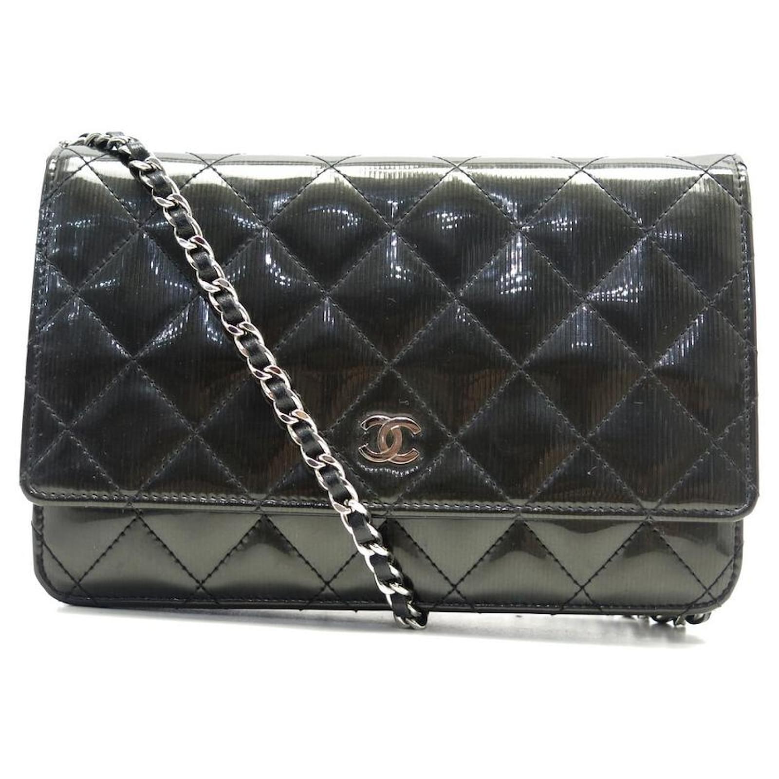Clutch Bags Chanel Chanel Wallet on Chain AP HANDBAG0250 Leather Shoulder Woc Hand Bag