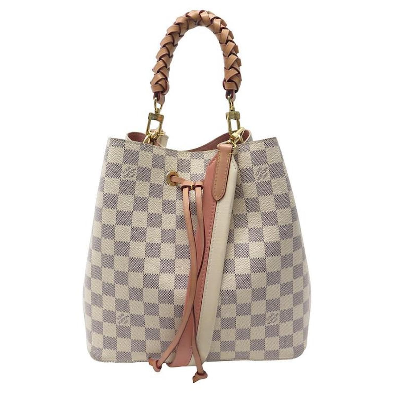 Handbags Louis Vuitton Louis Vuitton NeoNoe mm Handbag Damier Azur Canvas Crossbody Hand Bag
