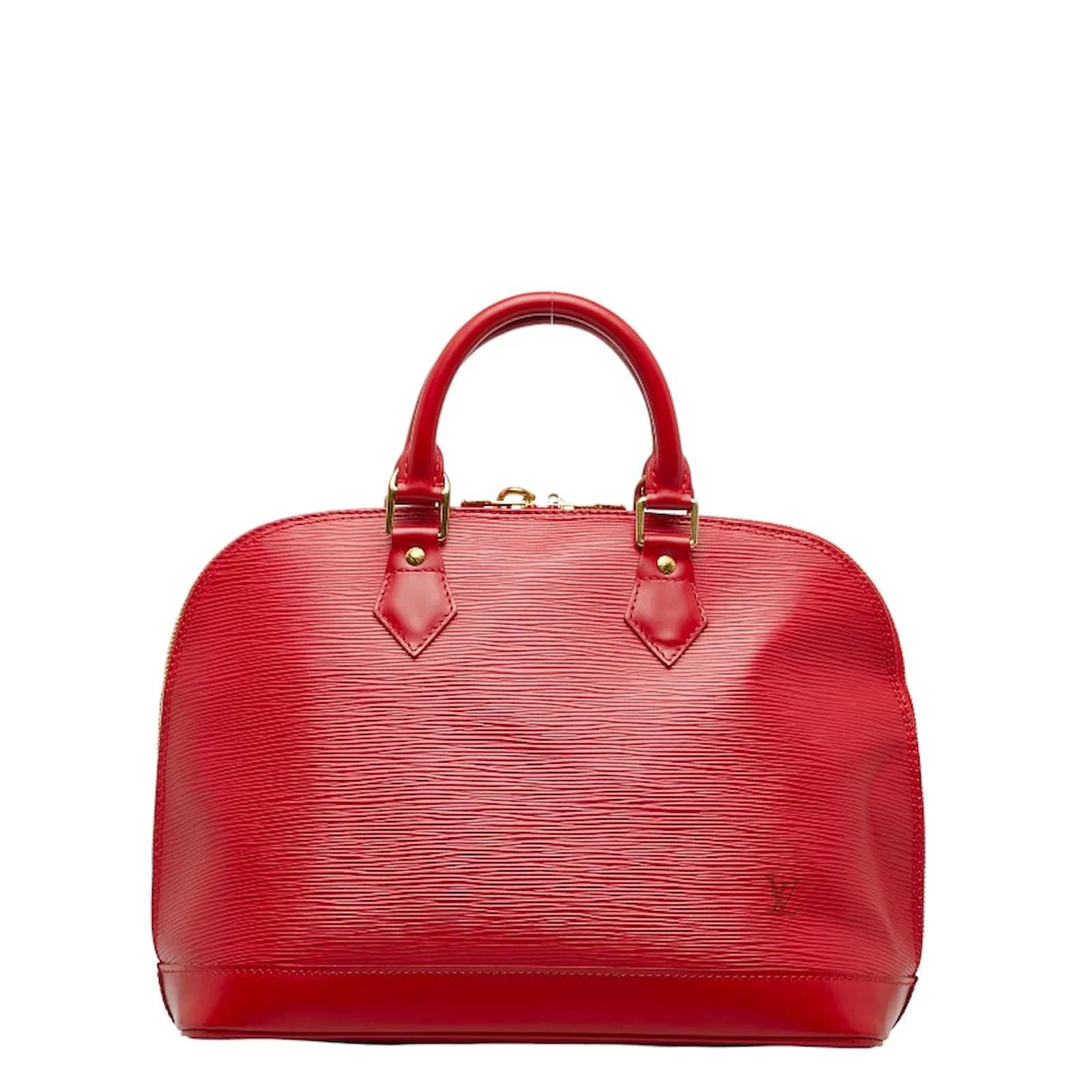 Louis Vuitton Red Epi Alma PM – LuxuryPromise