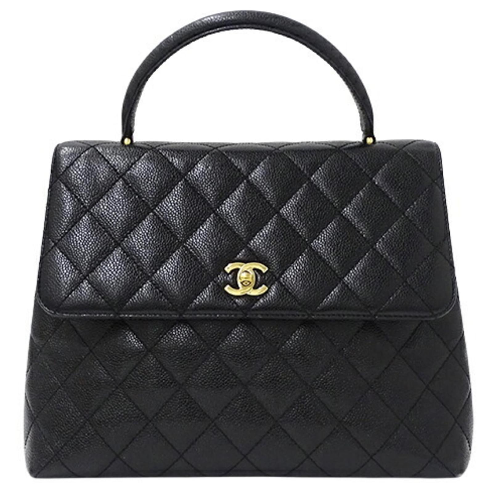 Timeless Chanel Matelassé Black Leather ref.1033448 - Joli Closet