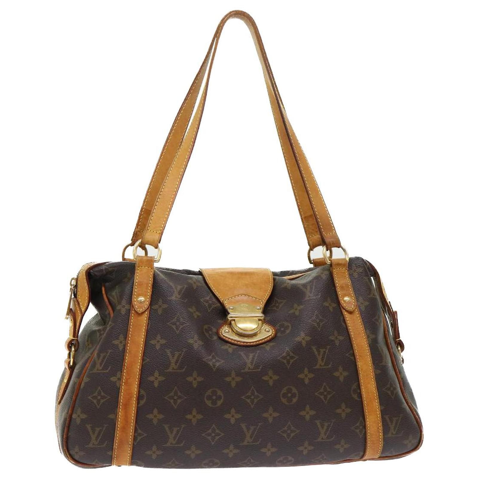 Sacs Louis Vuitton Stresa Marron d'occasion