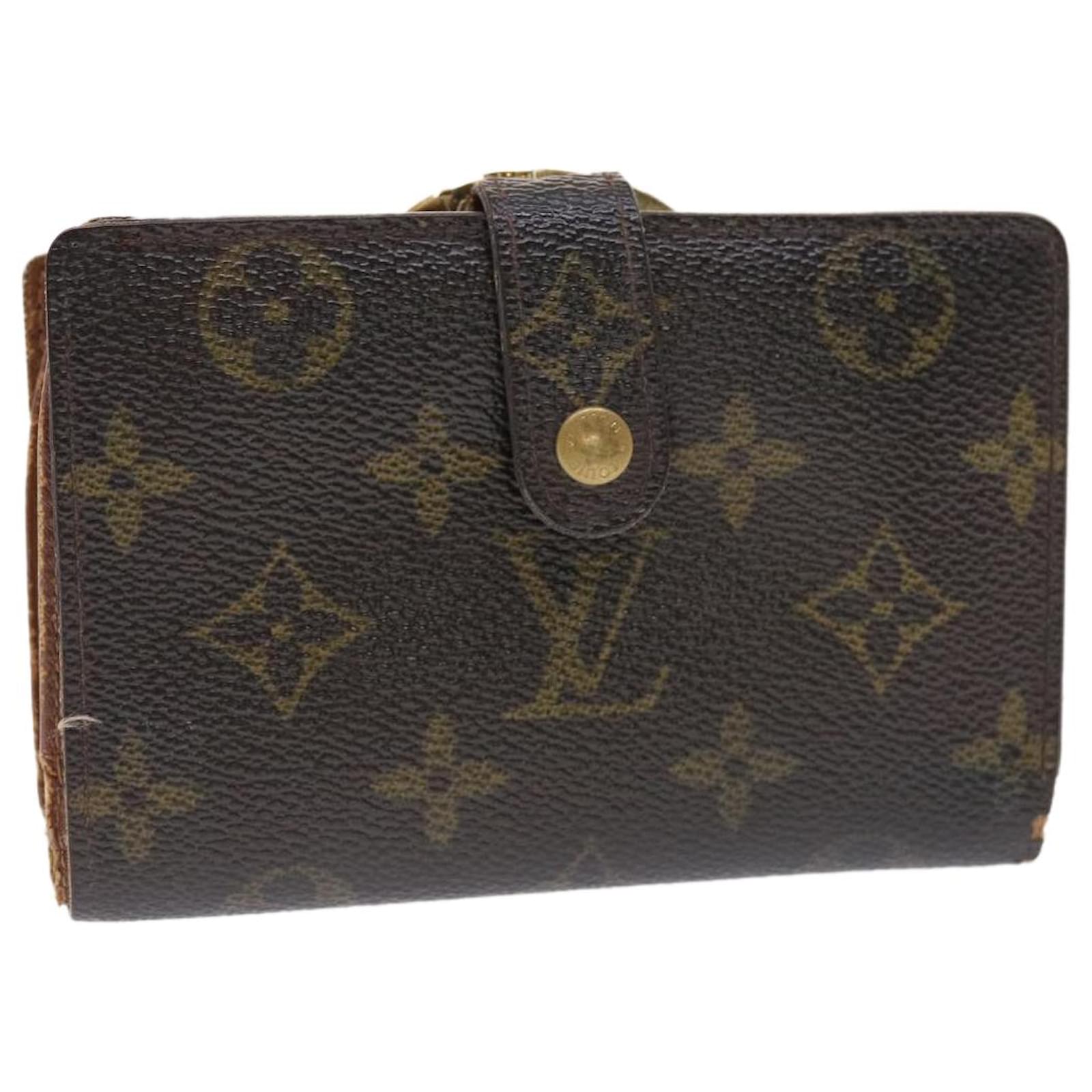 LOUIS VUITTON Monogram Porte Monnaie Billets Viennois Portafoglio