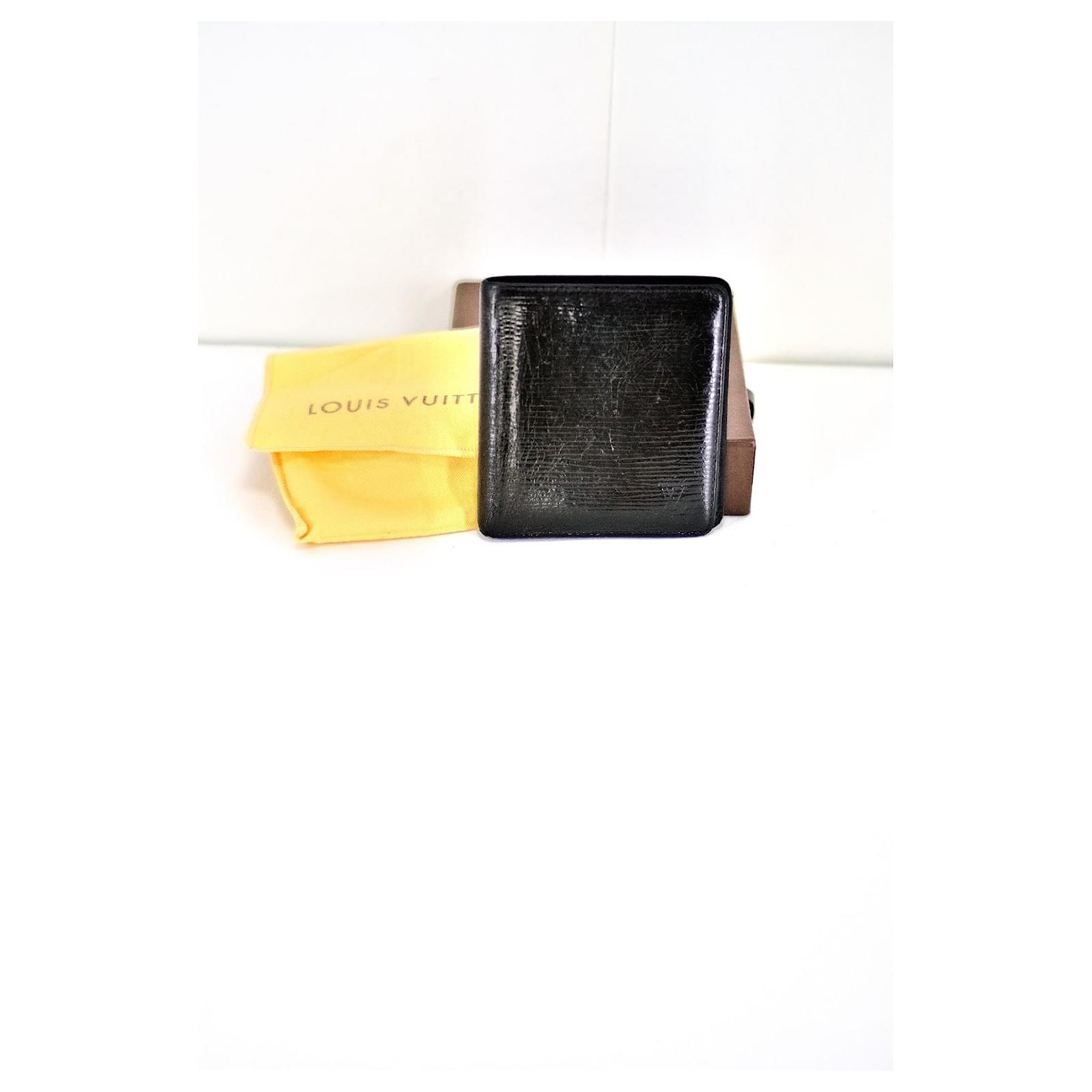 Louis Vuitton Wallets Small accessories Black Leather ref.1034617 - Joli  Closet
