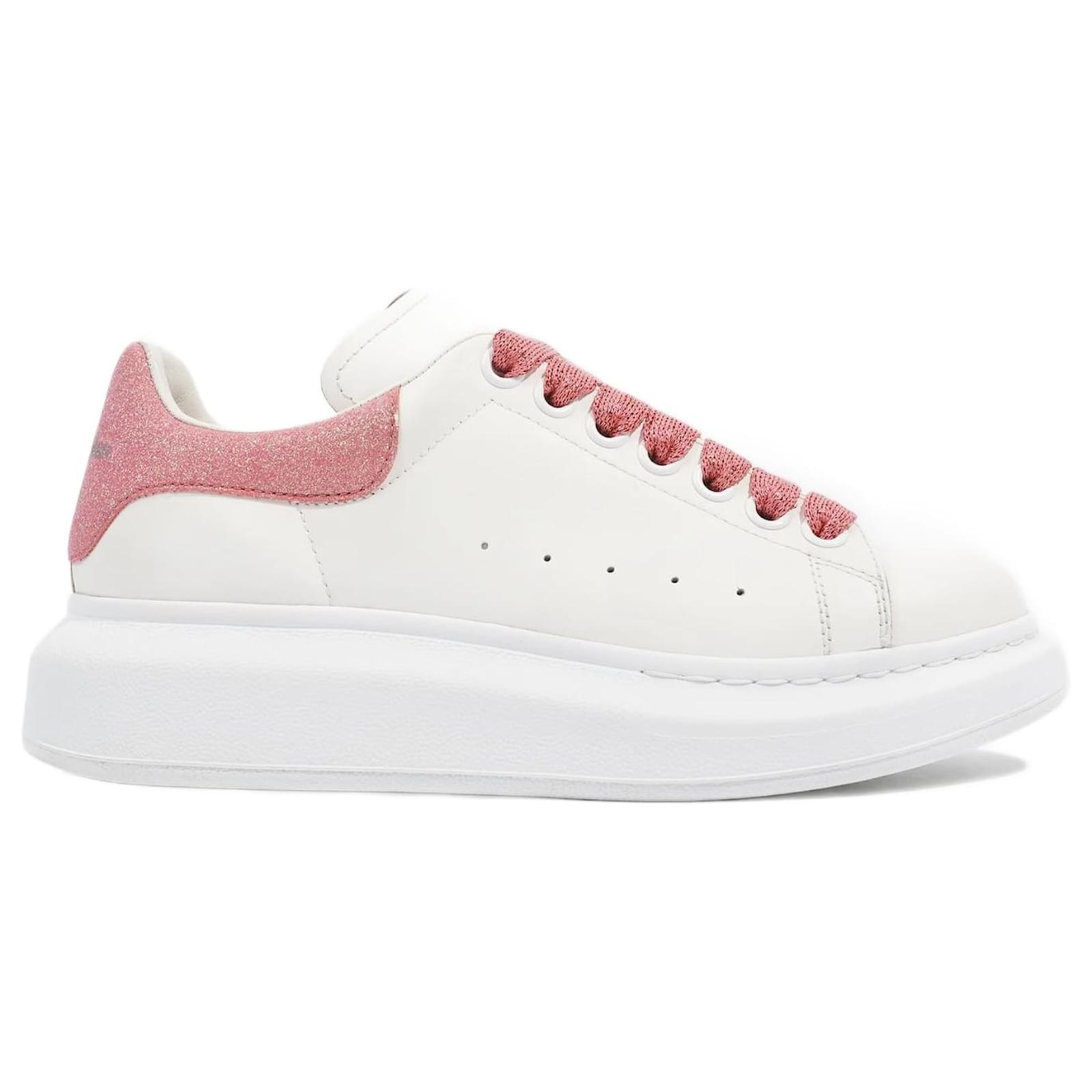 Pink glitter alexander mcqueen online