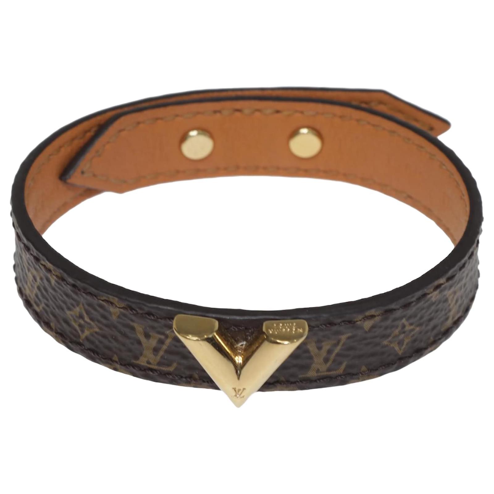 Louis Vuitton Essential V Bracelet Monogram Brown for Women