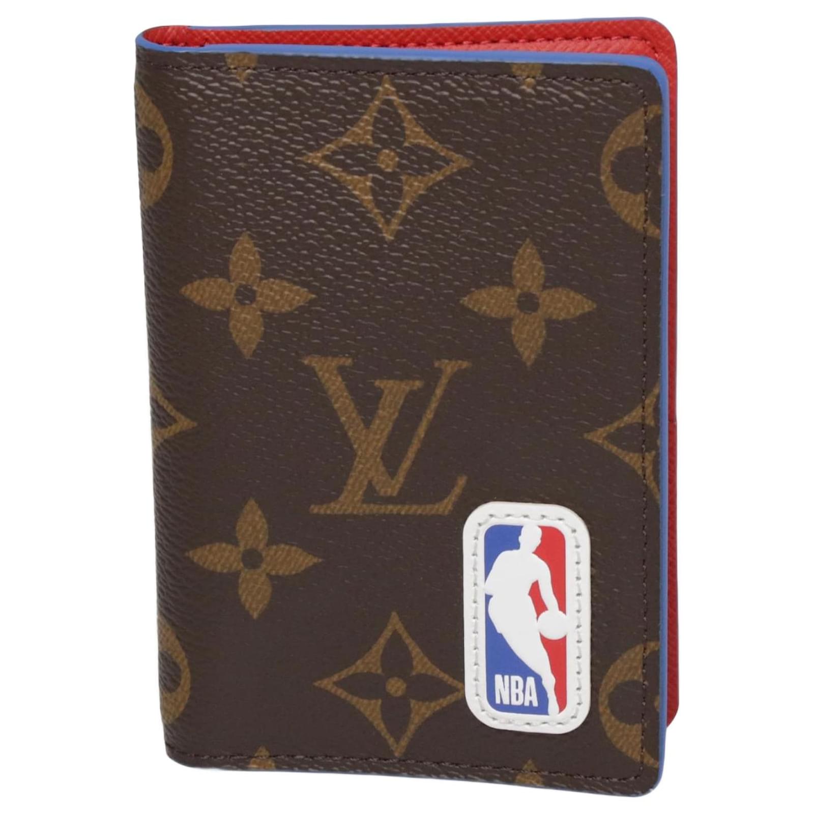 Louis Vuitton Brown Monogram NBA Limited Edition Pocket Organizer Cloth  ref.1035162 - Joli Closet