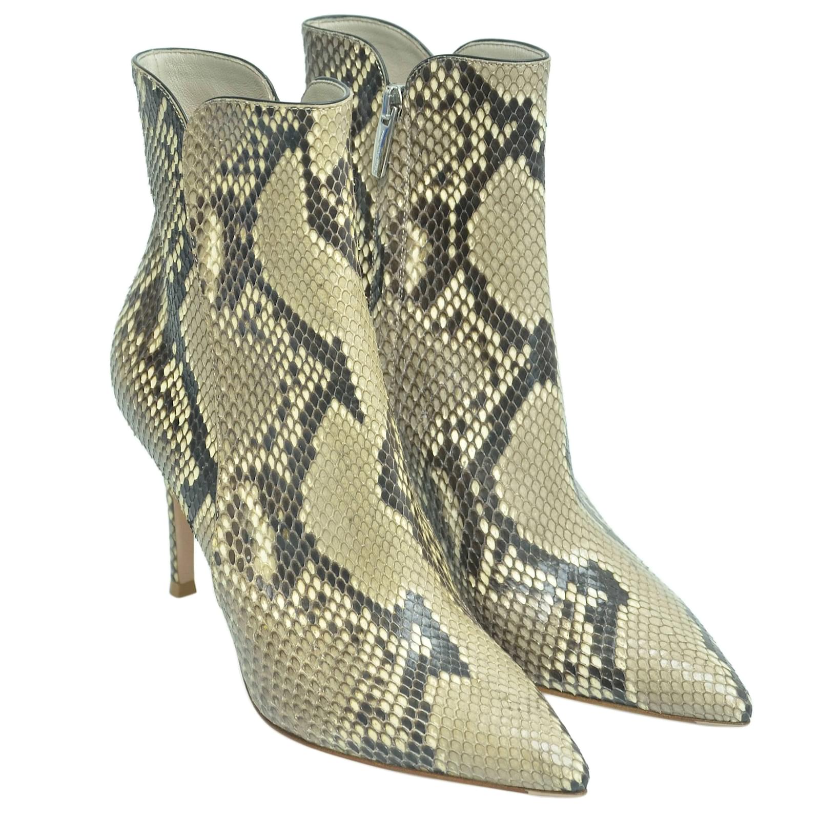 Gianvito rossi hot sale python boots