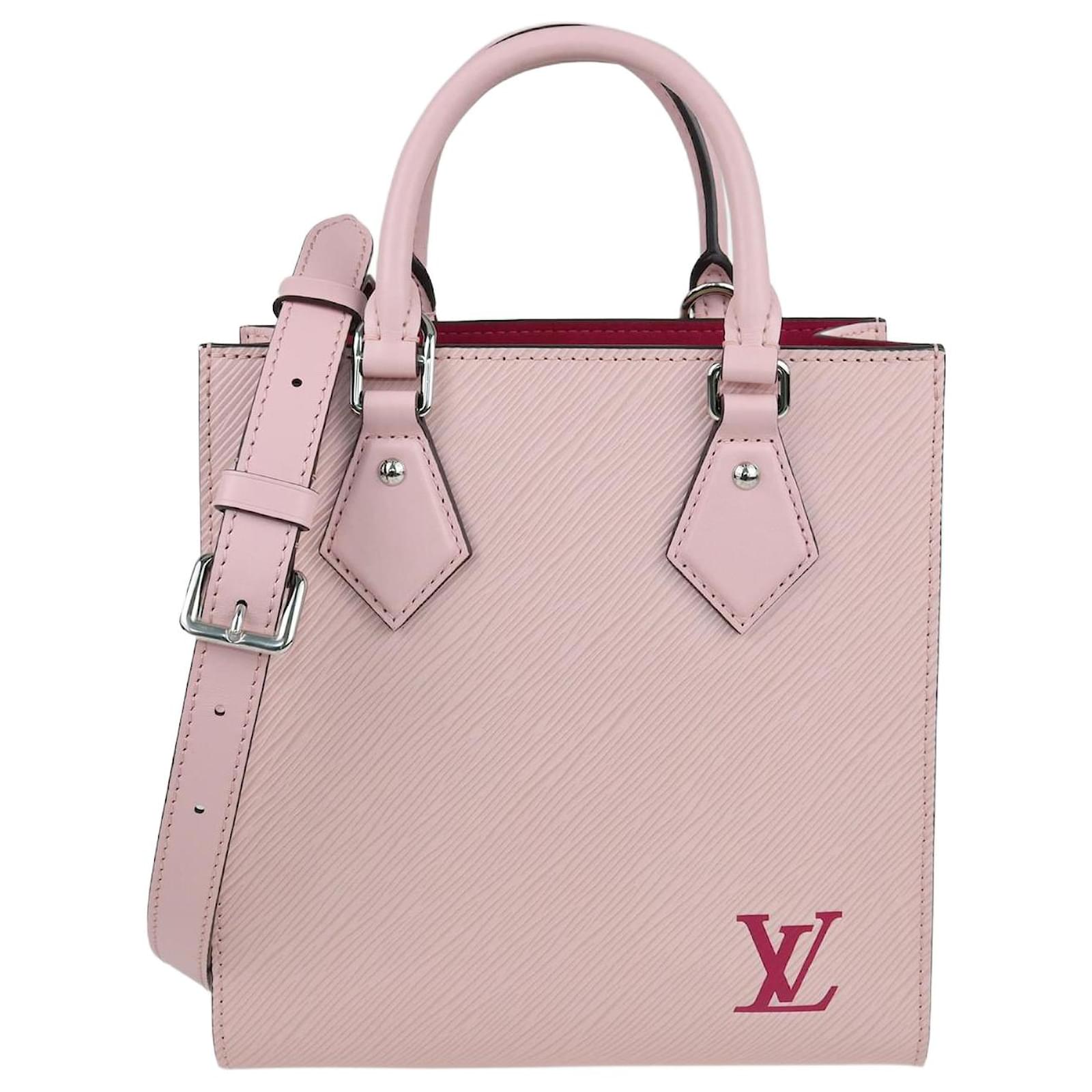 Louis Vuitton EPI Sac Plat BB, Pink