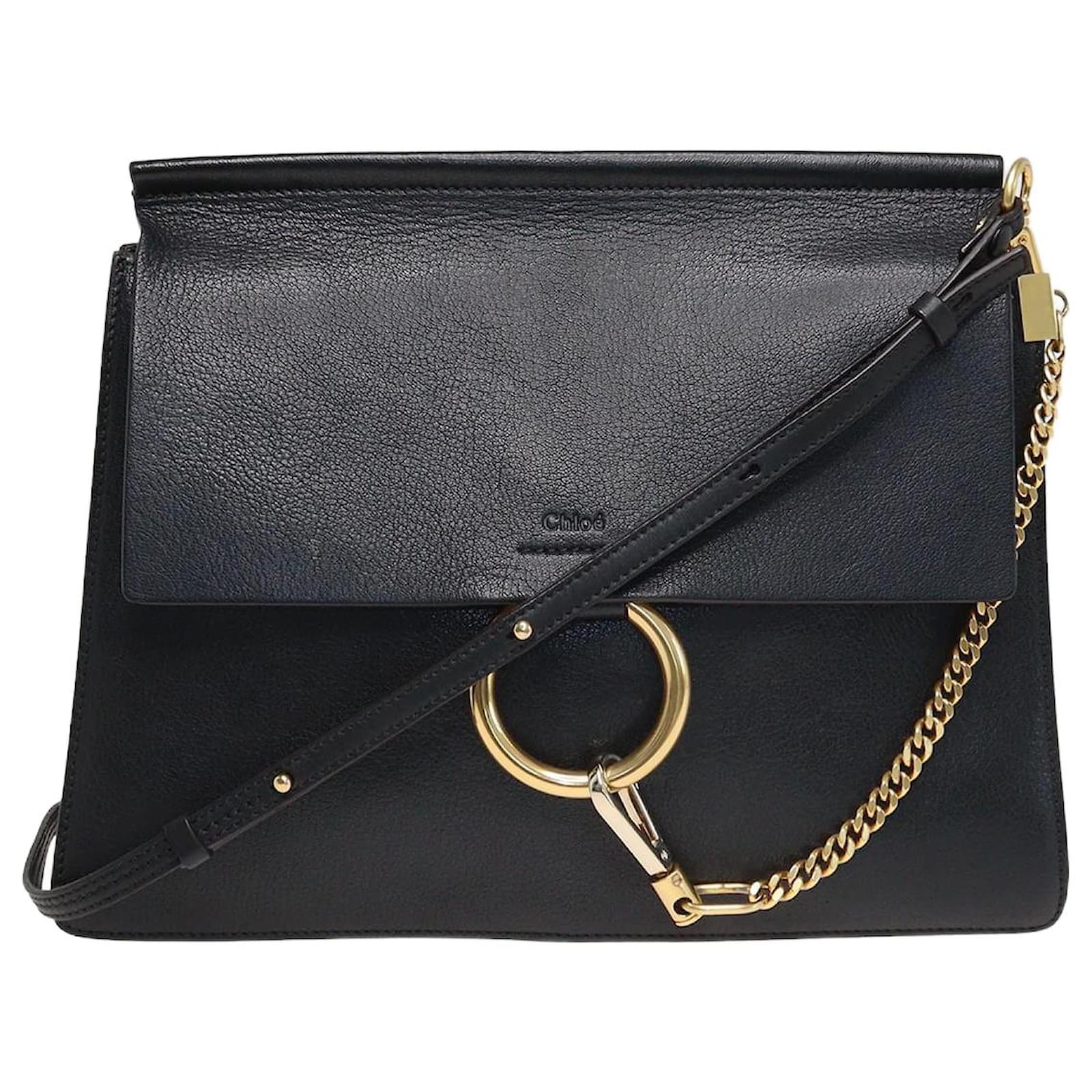 Chloe faye best sale shoulder bag black