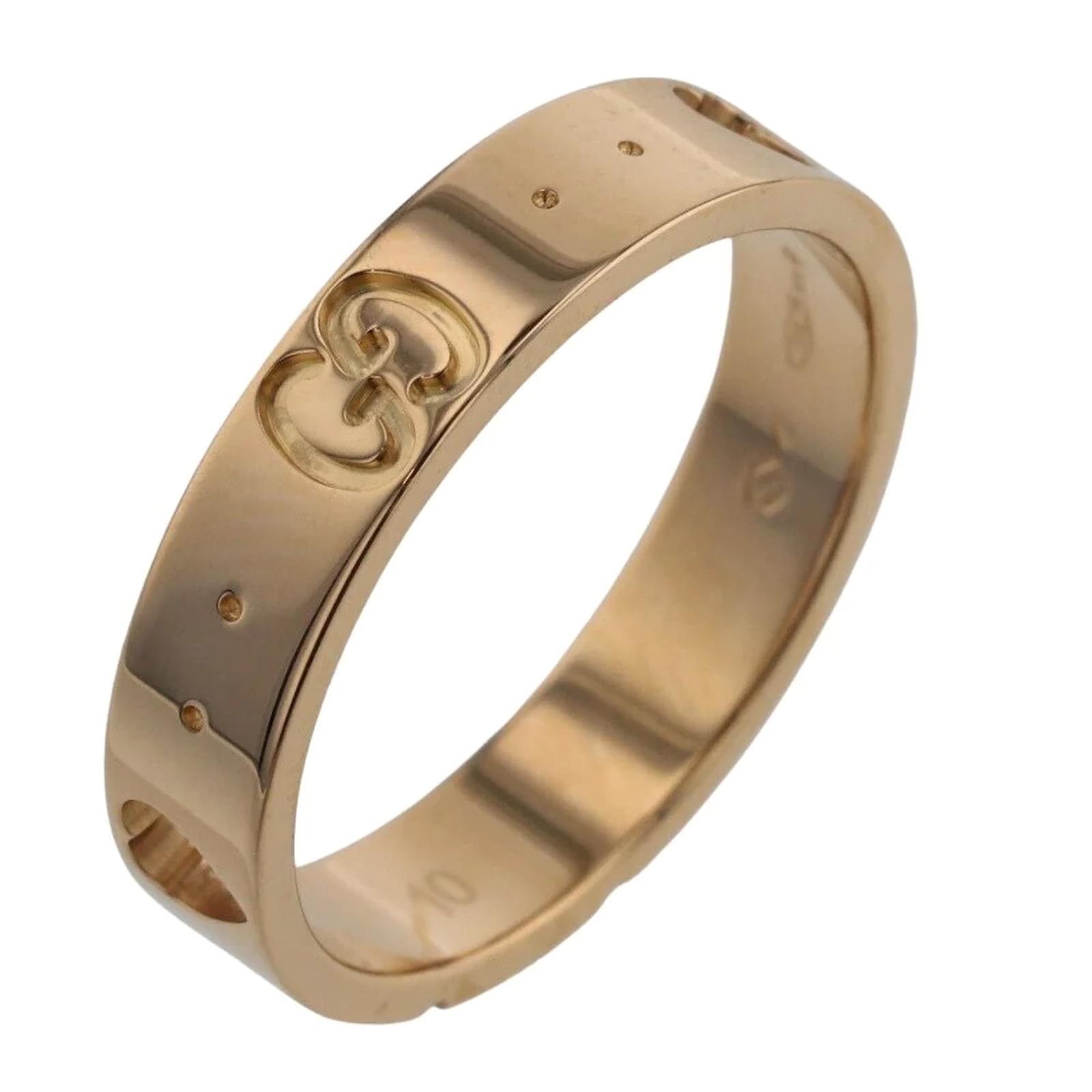 Gucci gold deals heart ring