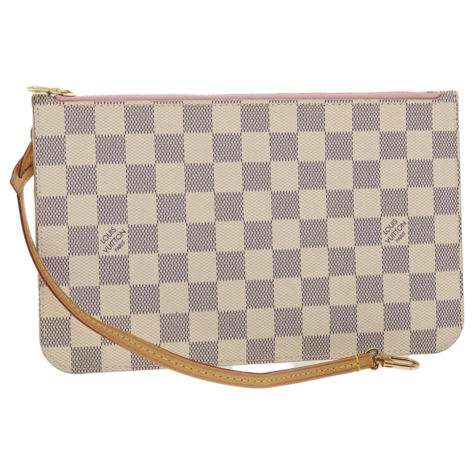 LV Neverfull MM Monogram with Pouch in Mimosa, Luxury, Bags