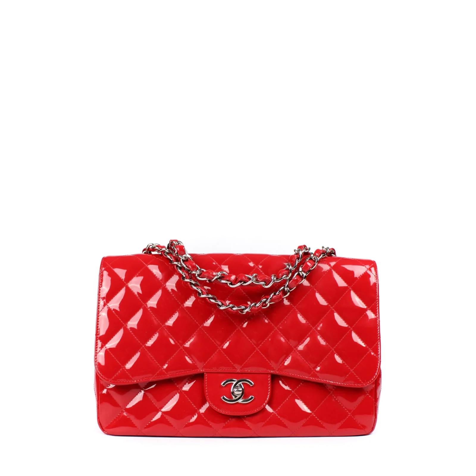 CHANEL Handbags Timeless/classique Red Leather ref.1037432 - Joli Closet