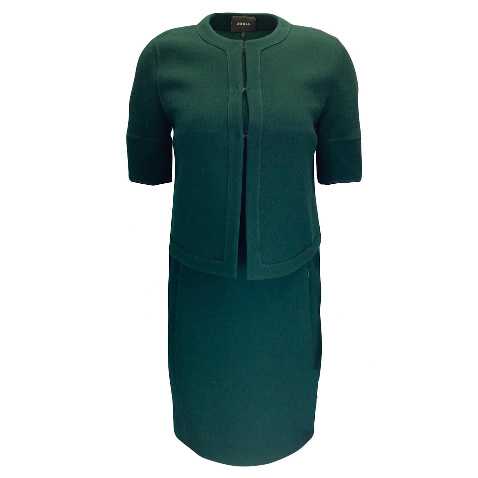 emerald green velvet bridesmaid dress Dark Green V Neck Backless Velvet Bridesmaid Dresses – TANYA BRIDAL main image 1