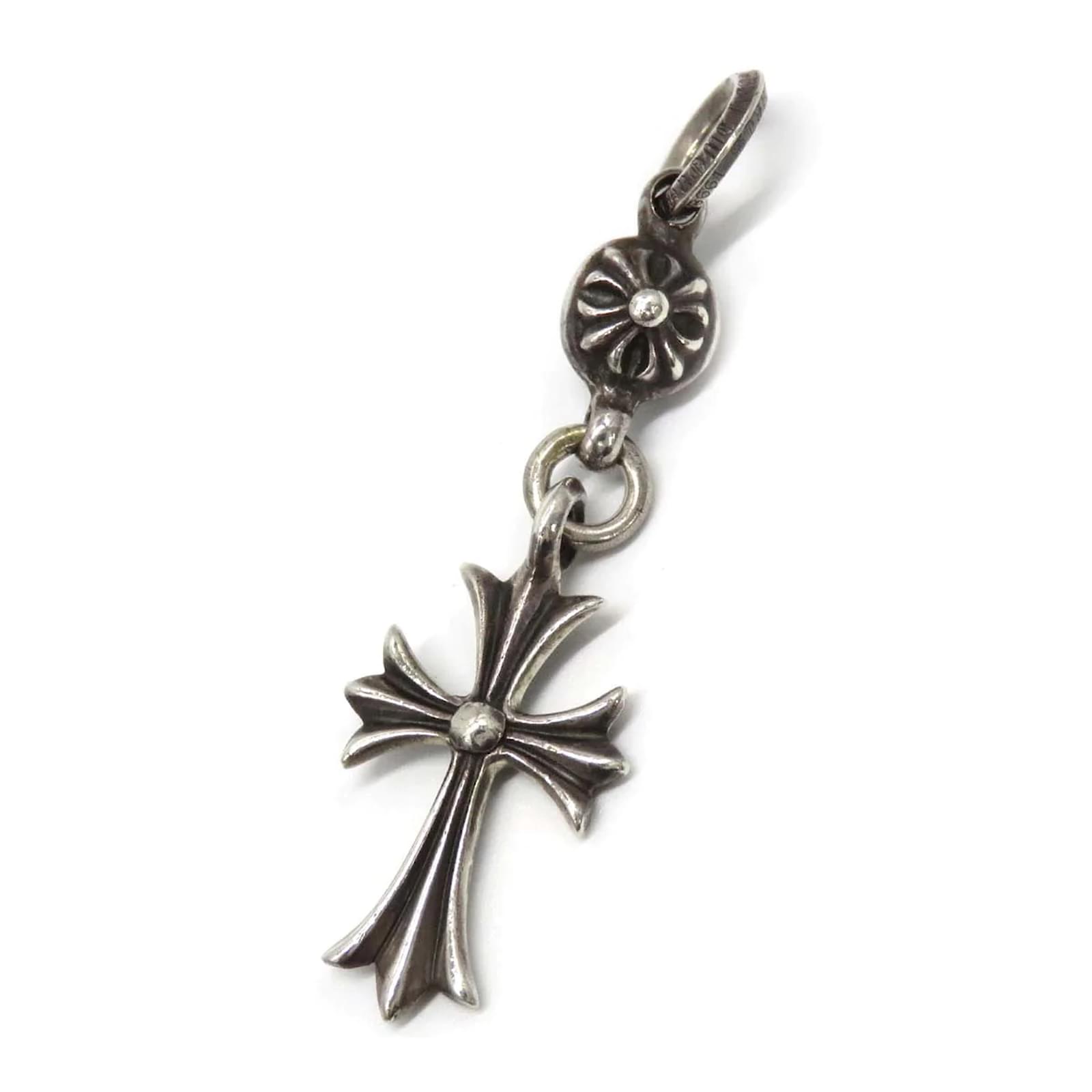 Chrome Hearts Cross Charm Silvery Silver Metal ref.1038247 - Joli Closet