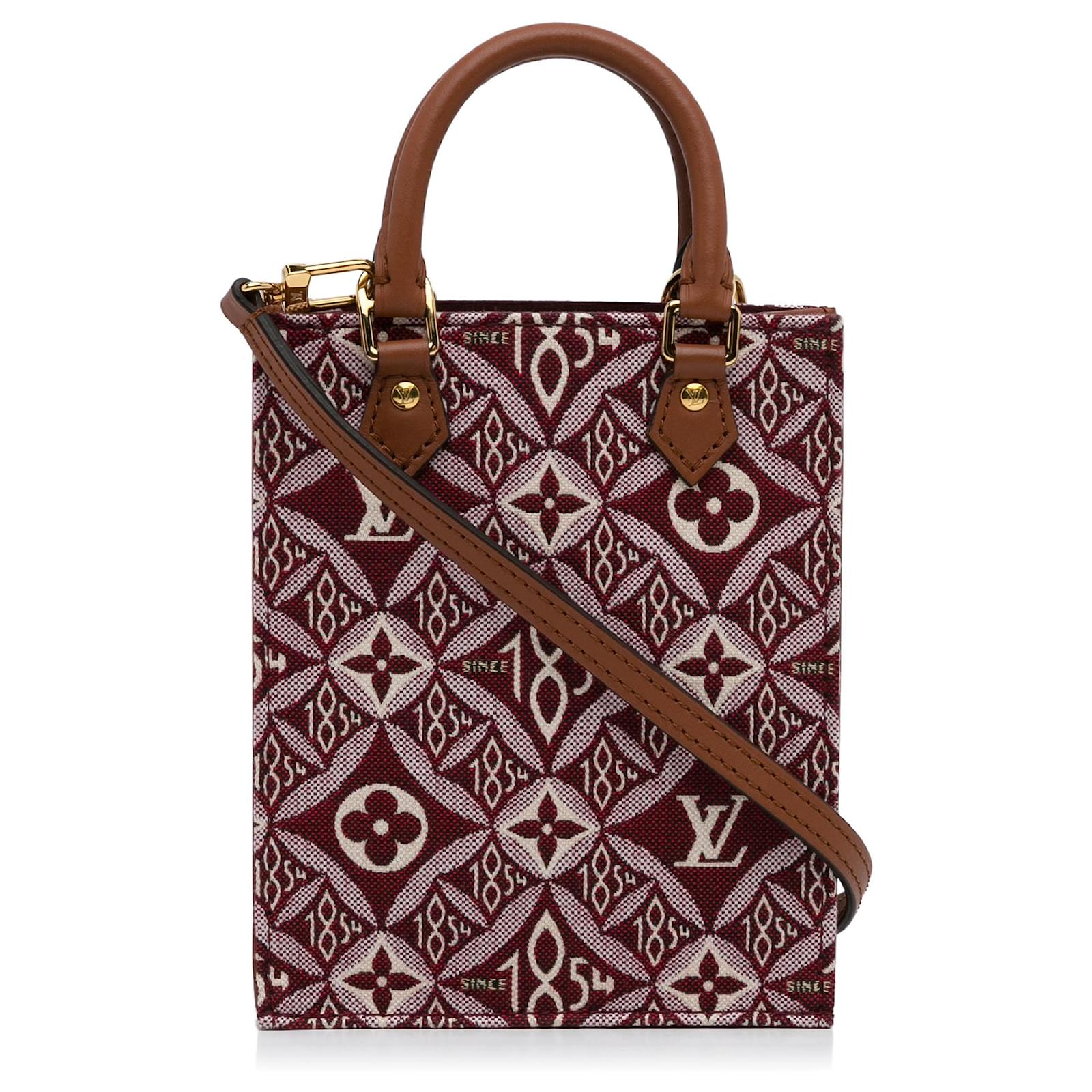 Louis Vuitton Onthego GM Tote in Since 1854 Jacquard Textile and Leather