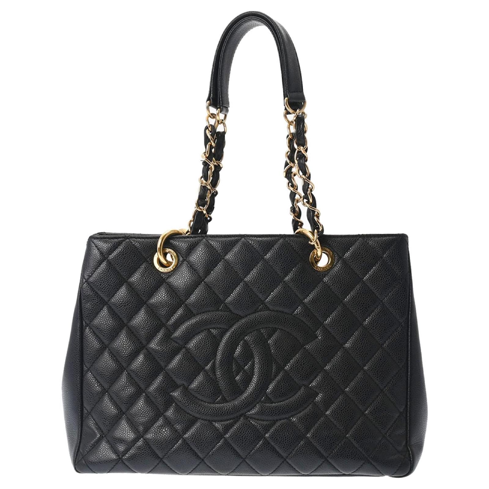 Timeless Chanel Grand shopping Black Leather ref.1039036 - Joli Closet