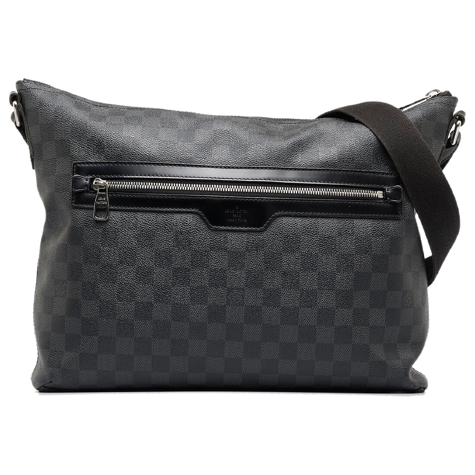 Louis Vuitton Black x Grey Damier Graphite Mick MM Messenger