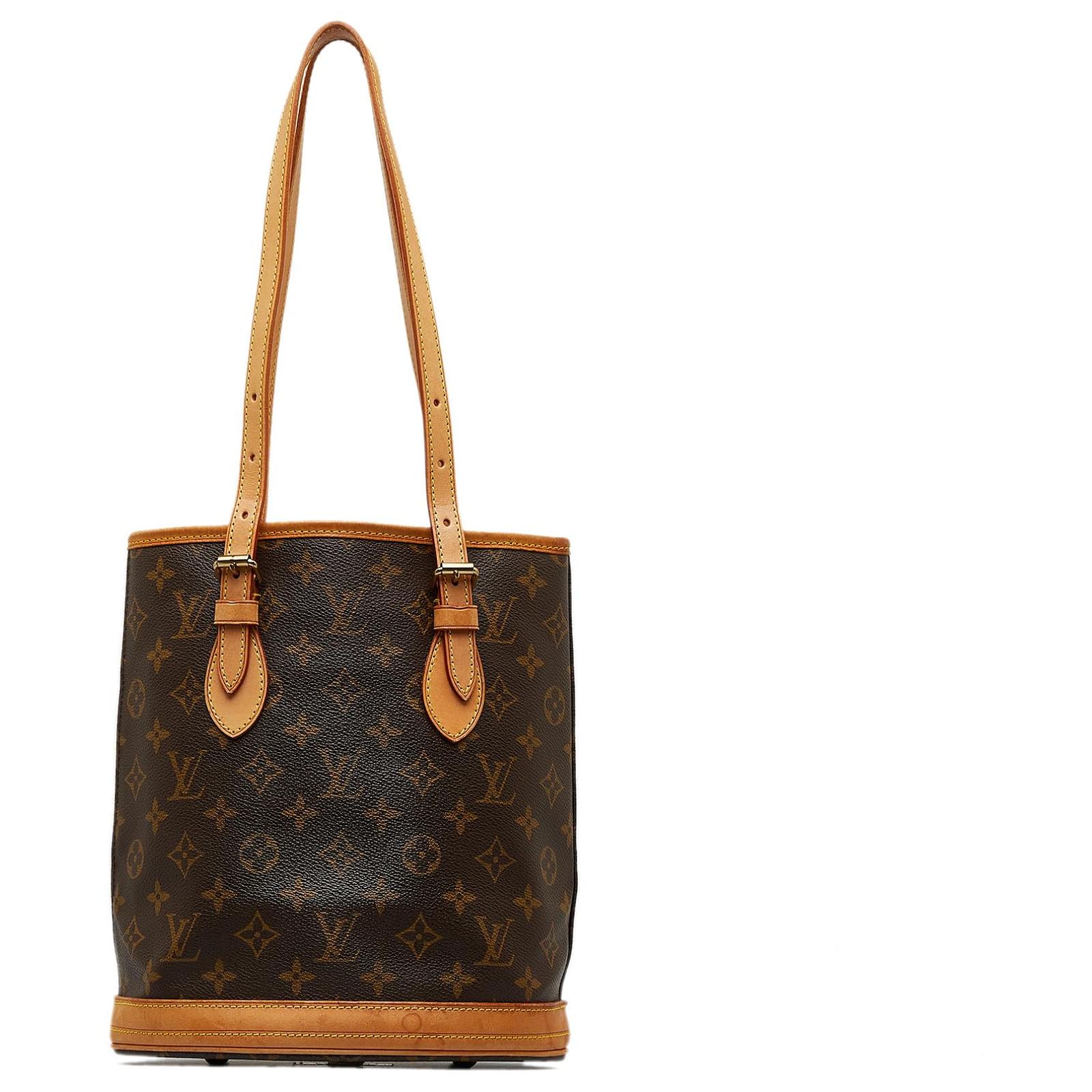 Louis Vuitton Monogram Petit Bucket - Brown Bucket Bags, Handbags