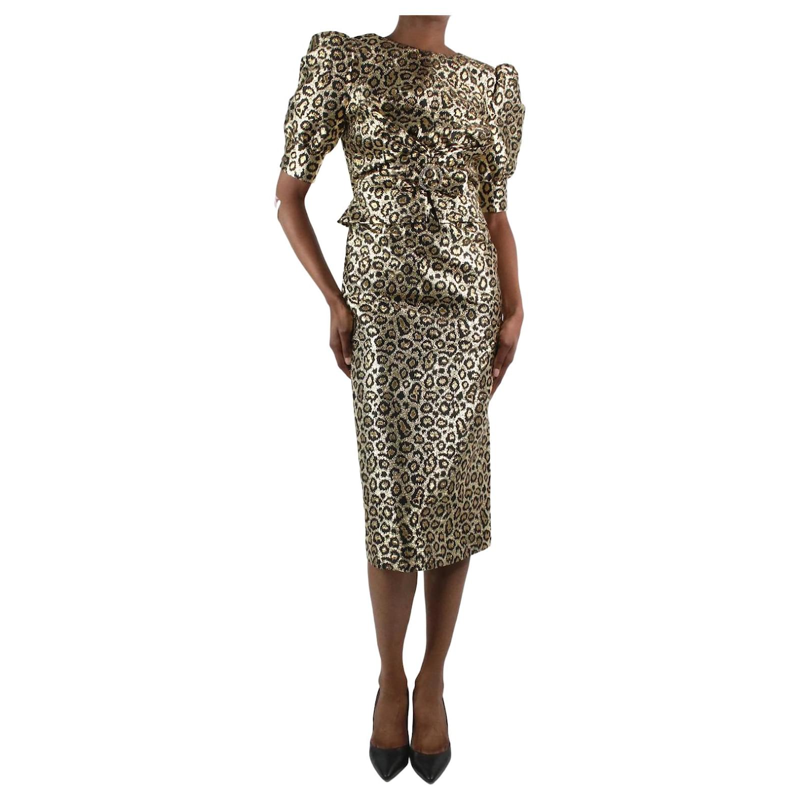 Alessandra rich clearance leopard dress