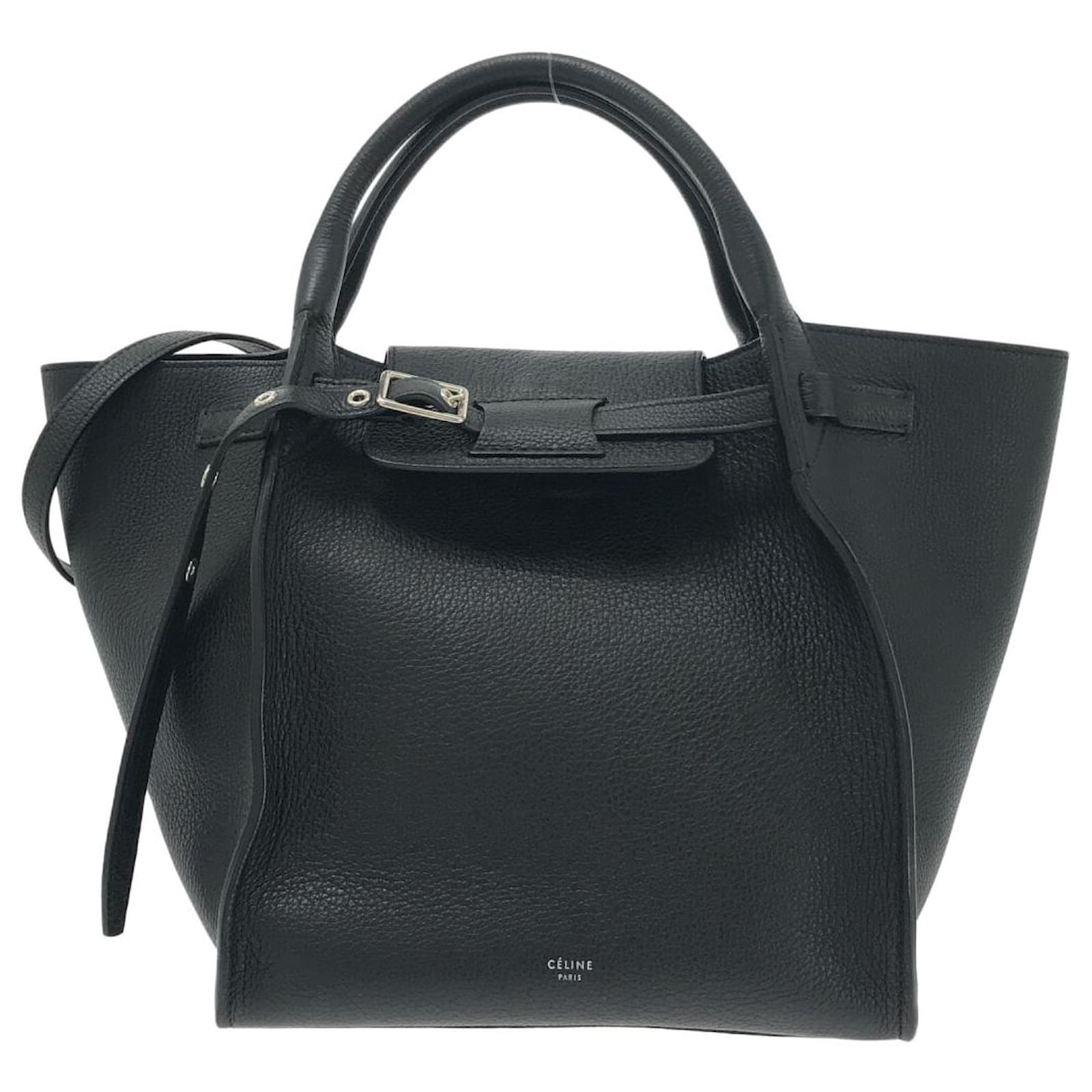 Céline Big Bag Black Leather ref.1039995 Joli Closet