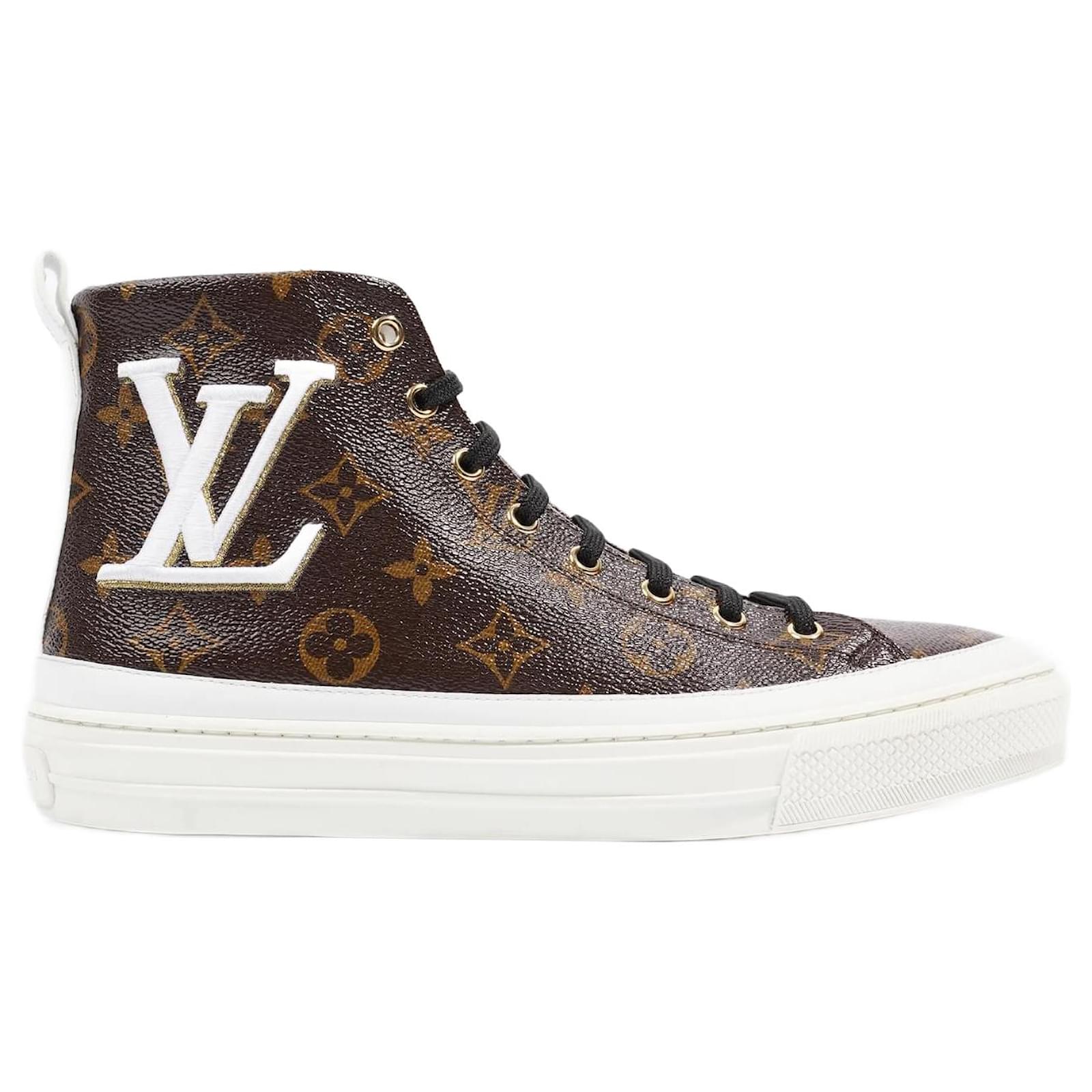 Louis Vuitton Brown Mesh and Leather Archlight Sneakers Size 40 Louis  Vuitton