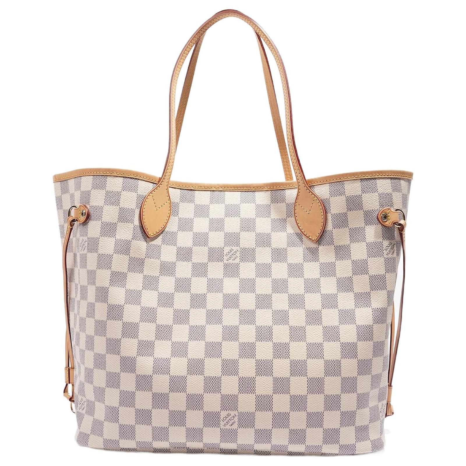 Louis Vuitton LV Neverfull damier azur limited edition Beige ref