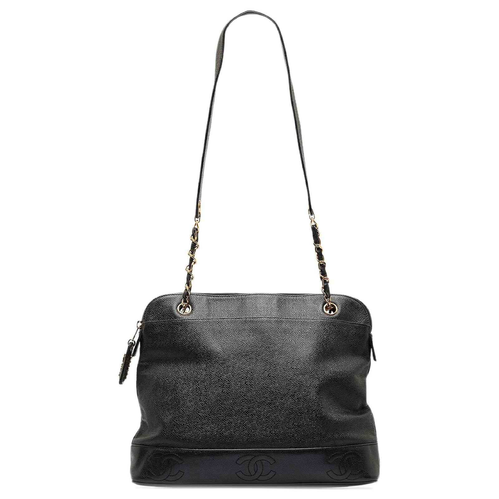 Sac chanel best sale bandouliere noir