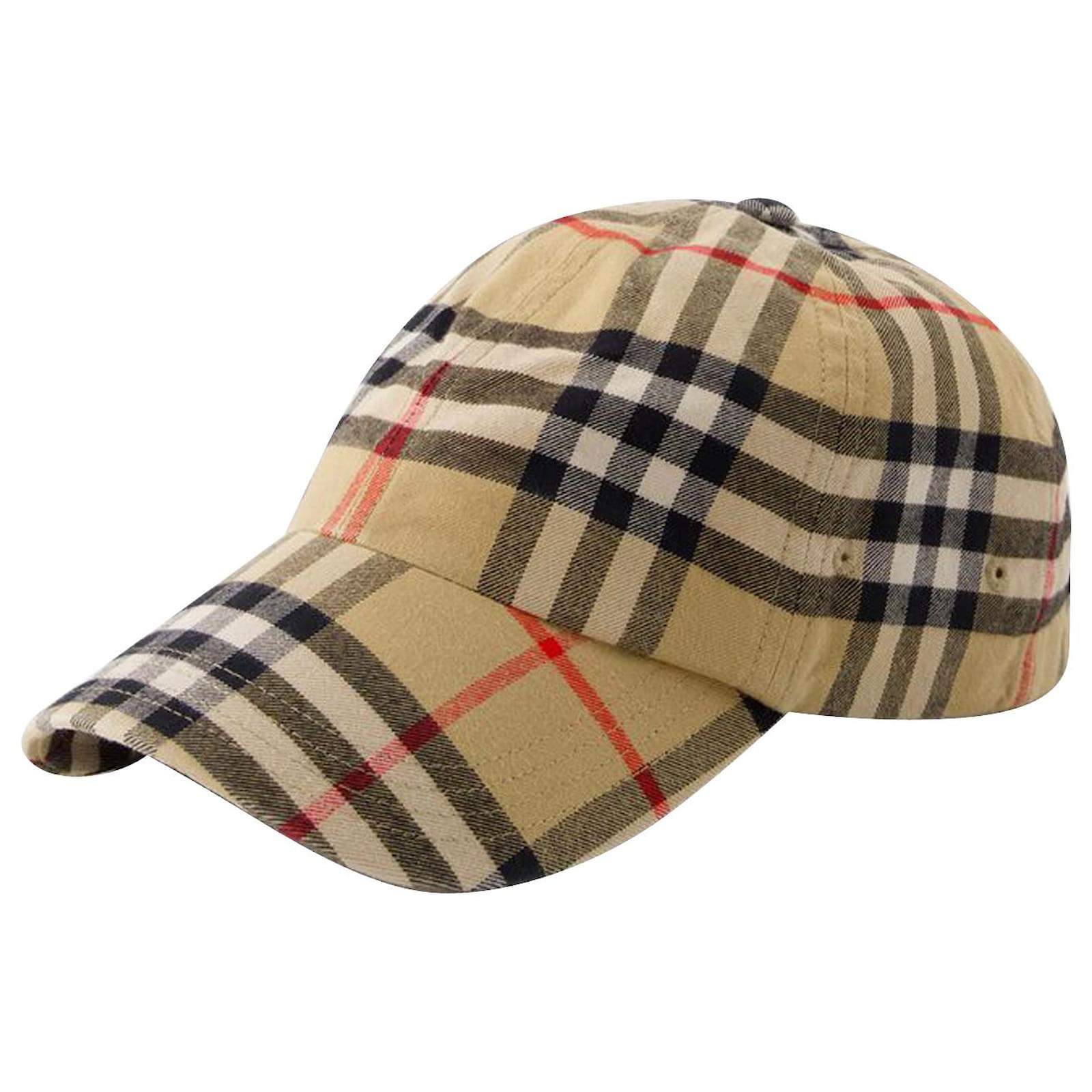 Archive Baseball Cap - Burberry - Cotton - Archive Beige