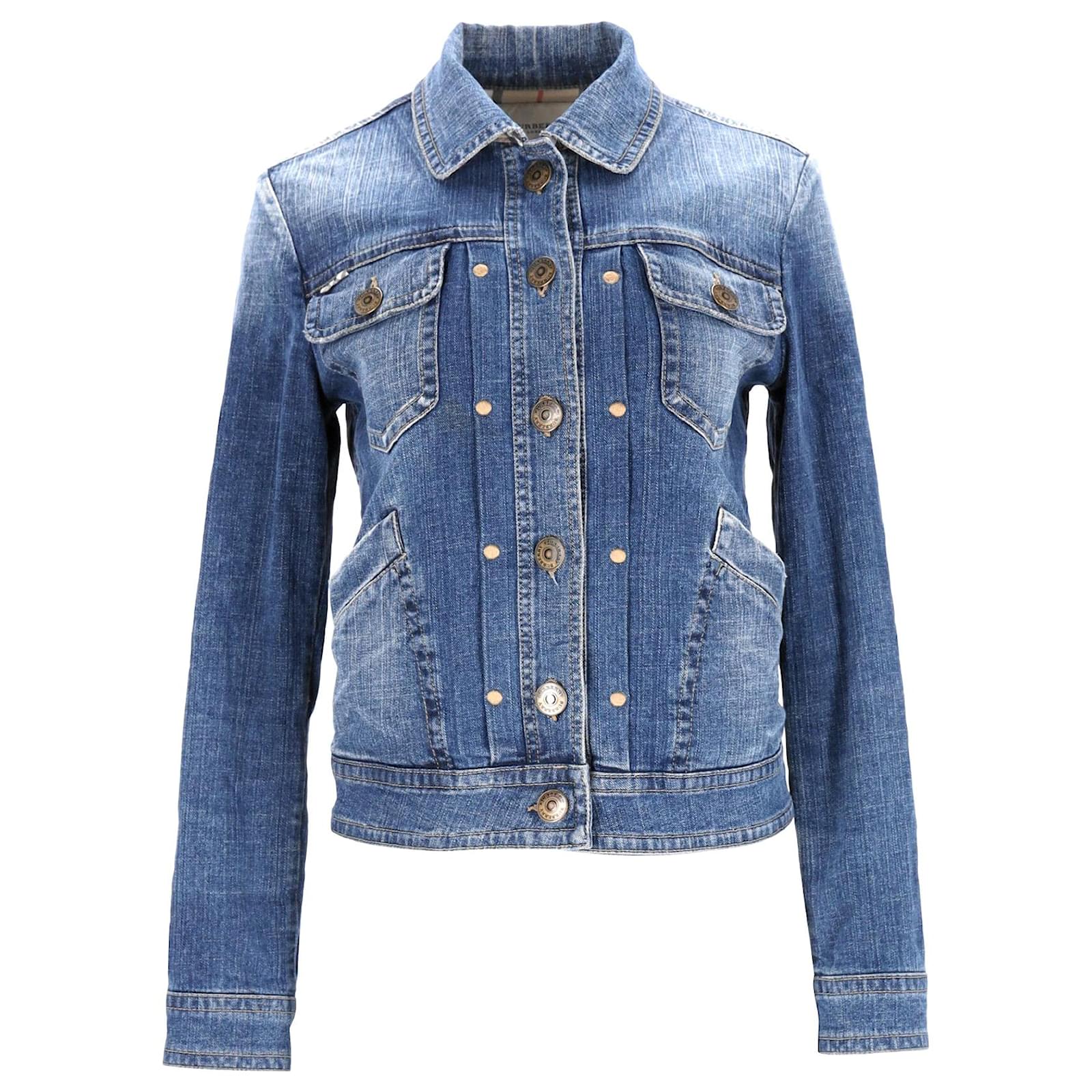 Burberry best sale jean jacket