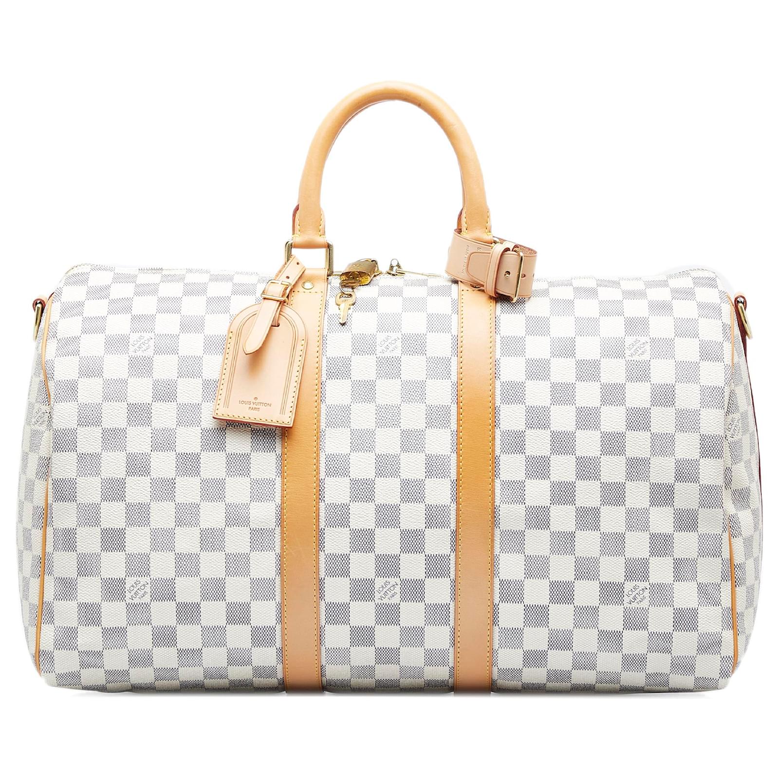 MALA LOUIS VUITTON KEEPALL 60 VIAGEM DAMIER AZUR