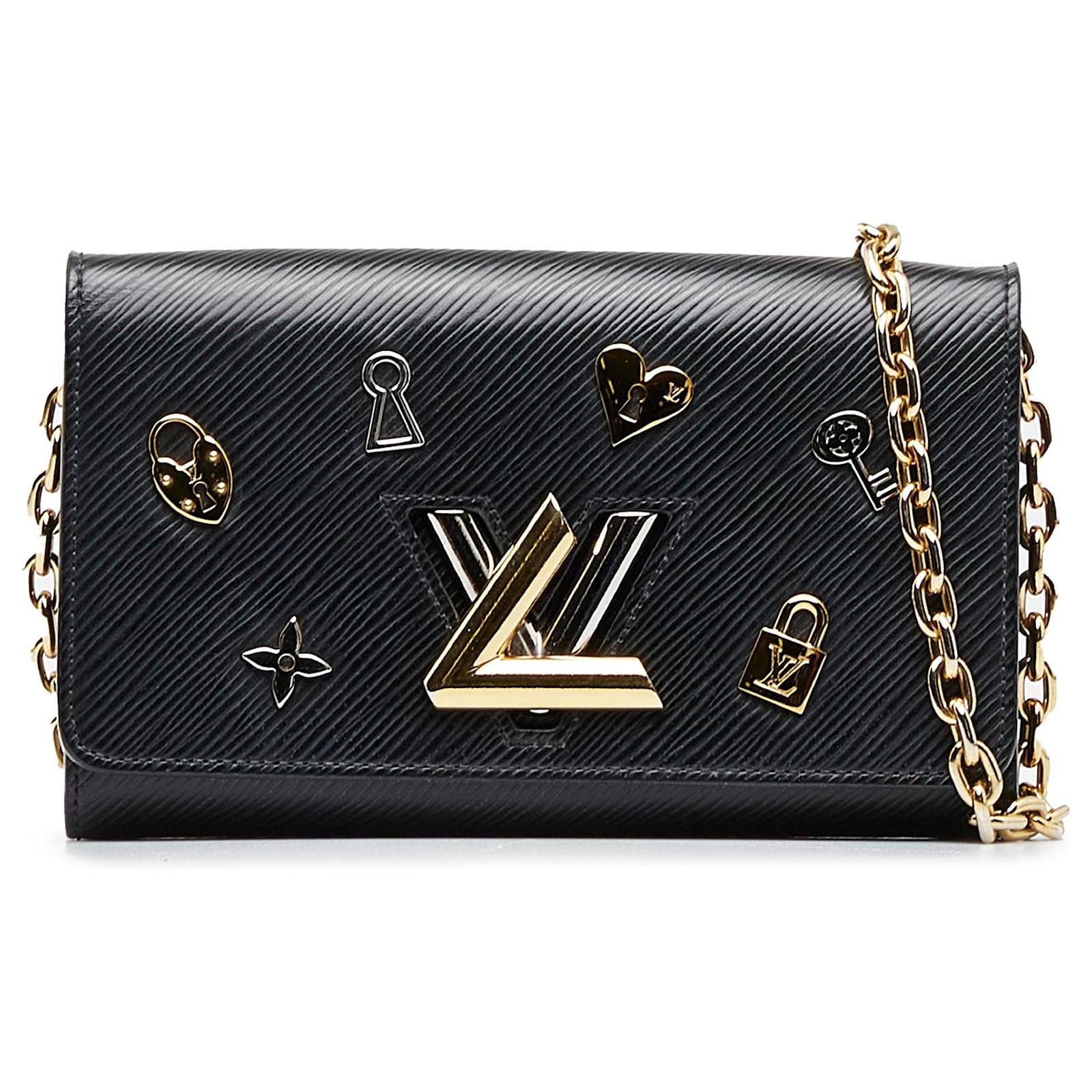 Louis Vuitton EPI Twist Love Lock Chain Wallet