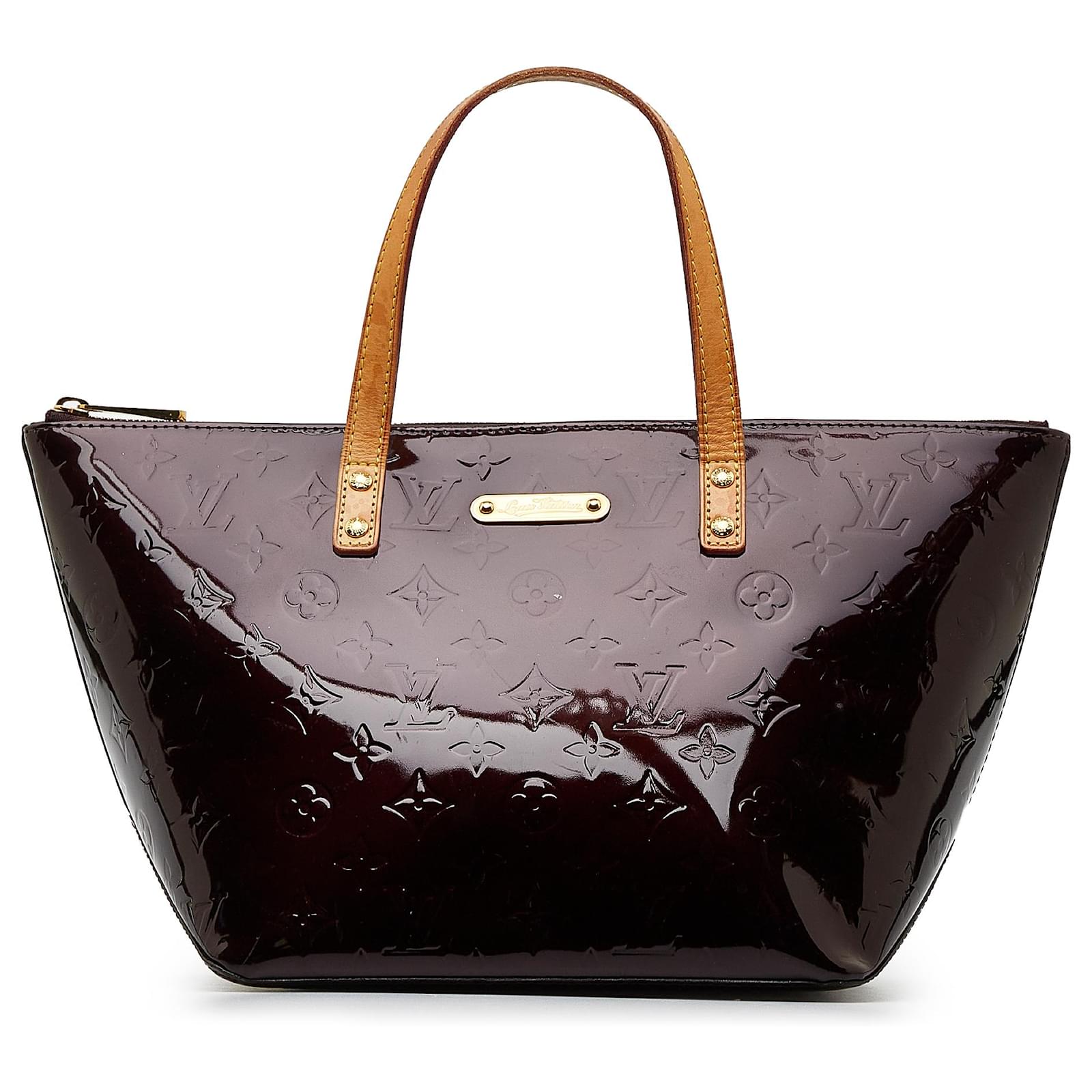 Louis Vuitton Purple Vernis Bellevue PM Leather Patent leather ref