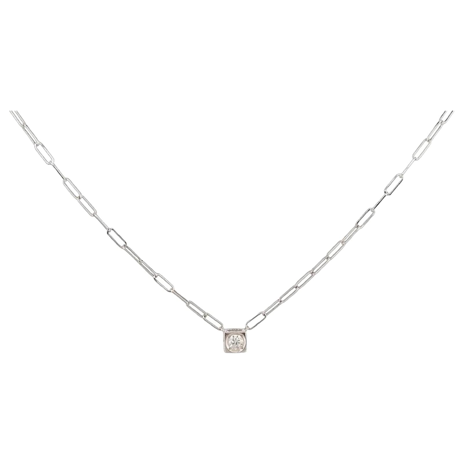 Buy wholesale SIMPLE NECKLACE, 925 sterling silver necklace without pendant  35cm - silver