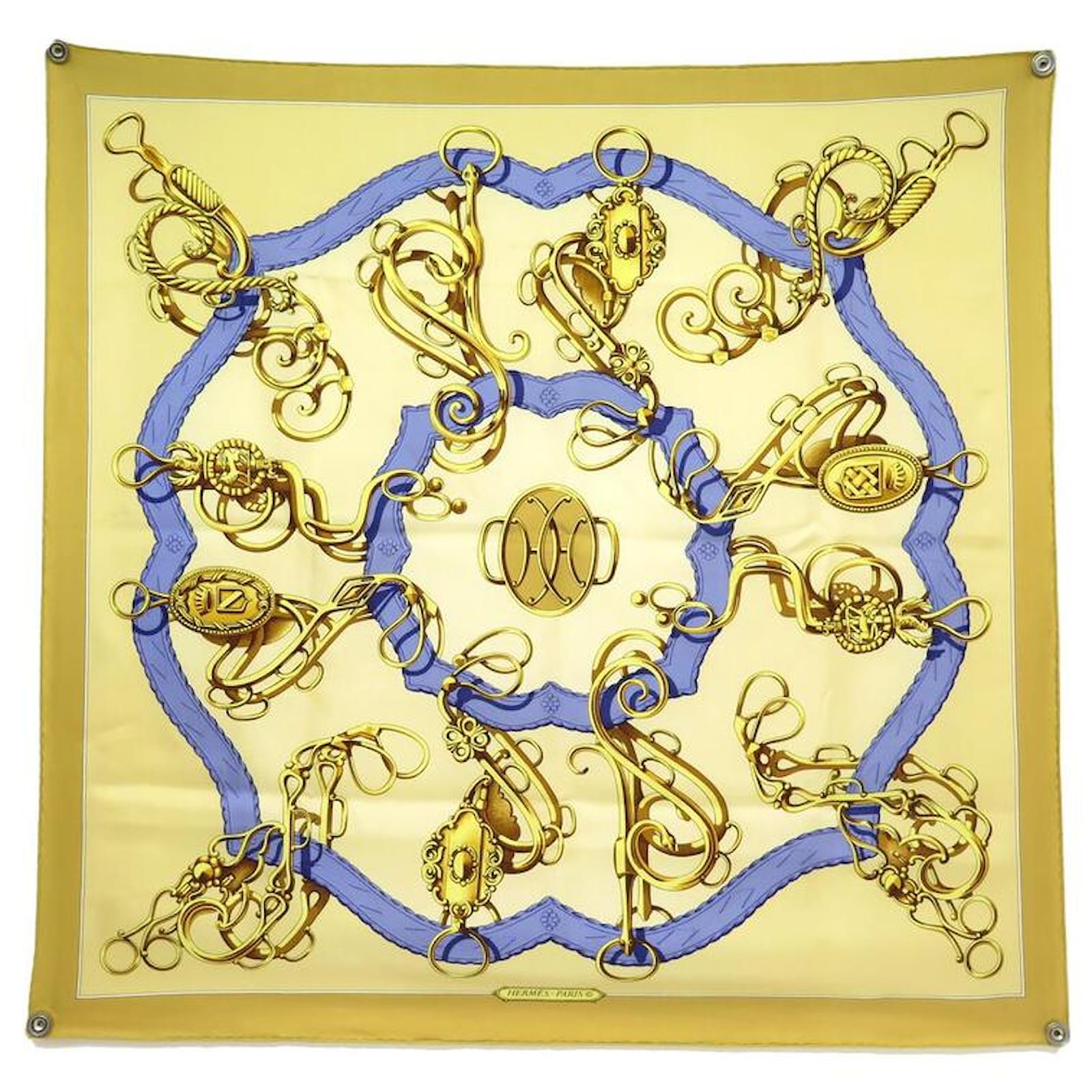 Hermès VINTAGE HERMES PROFILE SCARF 1Era Edition 1974 GUILLEMOT SQUARE ...