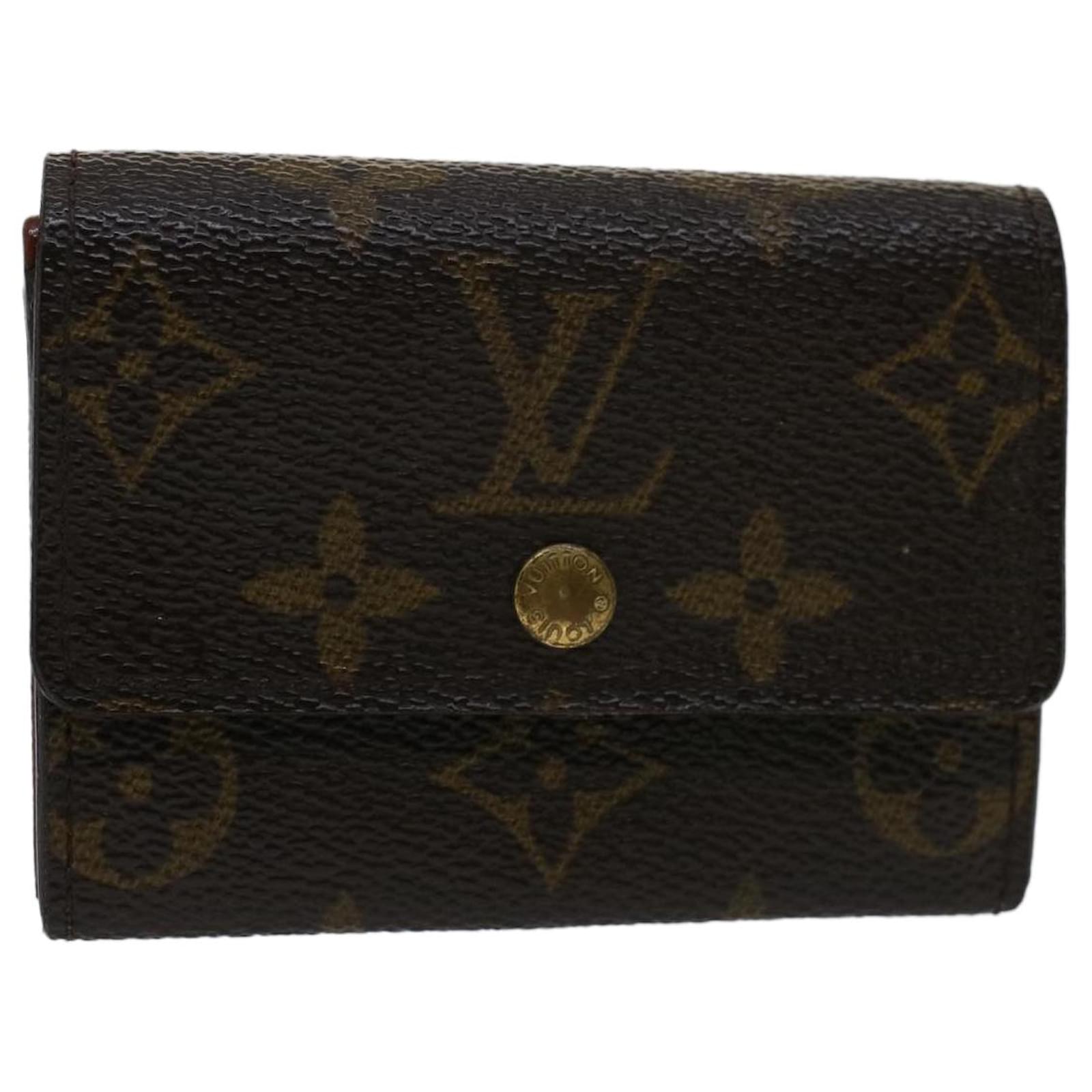 LOUIS VUITTON Porte Monnaie Plat Coin purse Wallet M61930