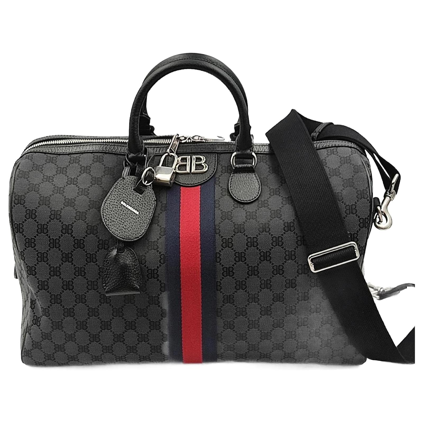 Gucci X Balenciaga The Hacker Project bag Black Cloth ref.1043250 - Joli  Closet