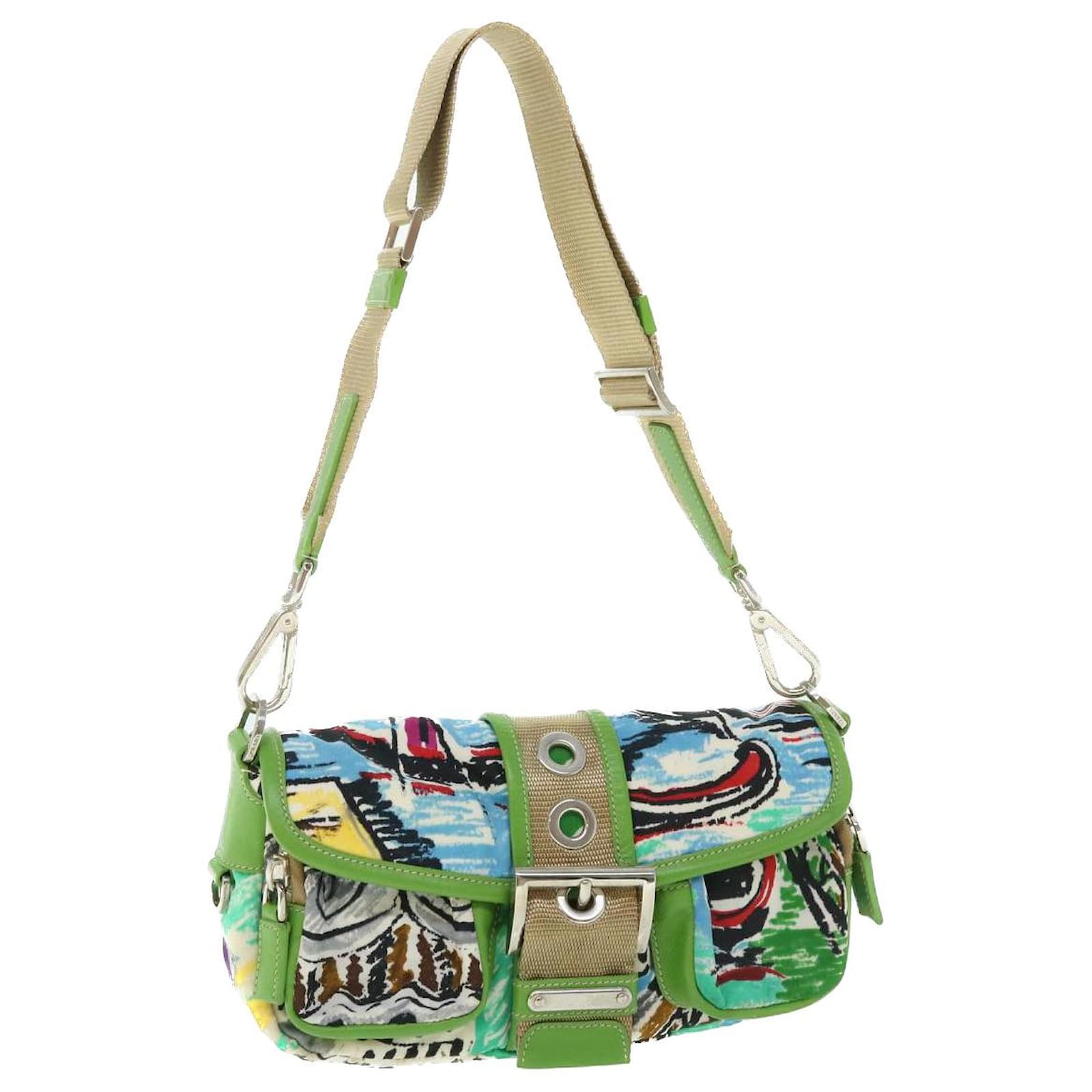 Prada Green Handbags