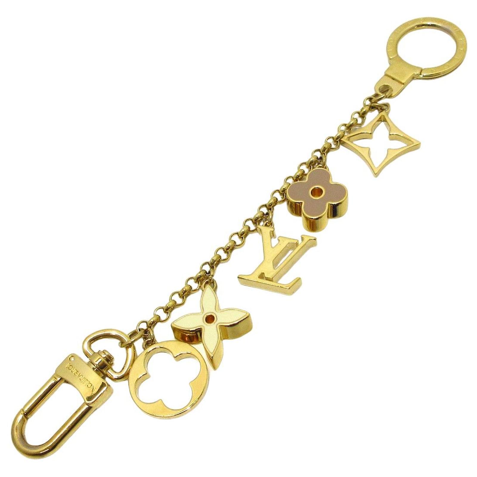 Louis Vuitton Bijoux de sac chaîne et porte clés Golden Metal ref.839241 -  Joli Closet