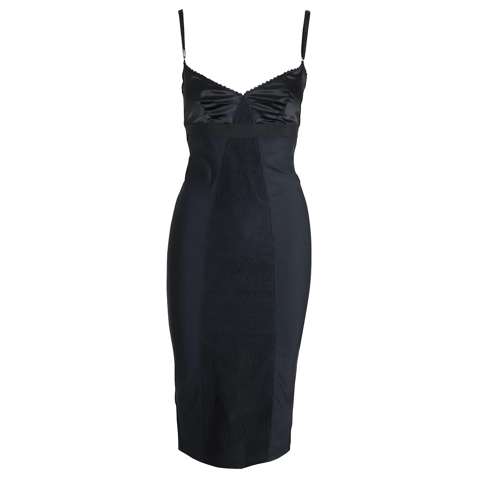 Bustier sales slip dress