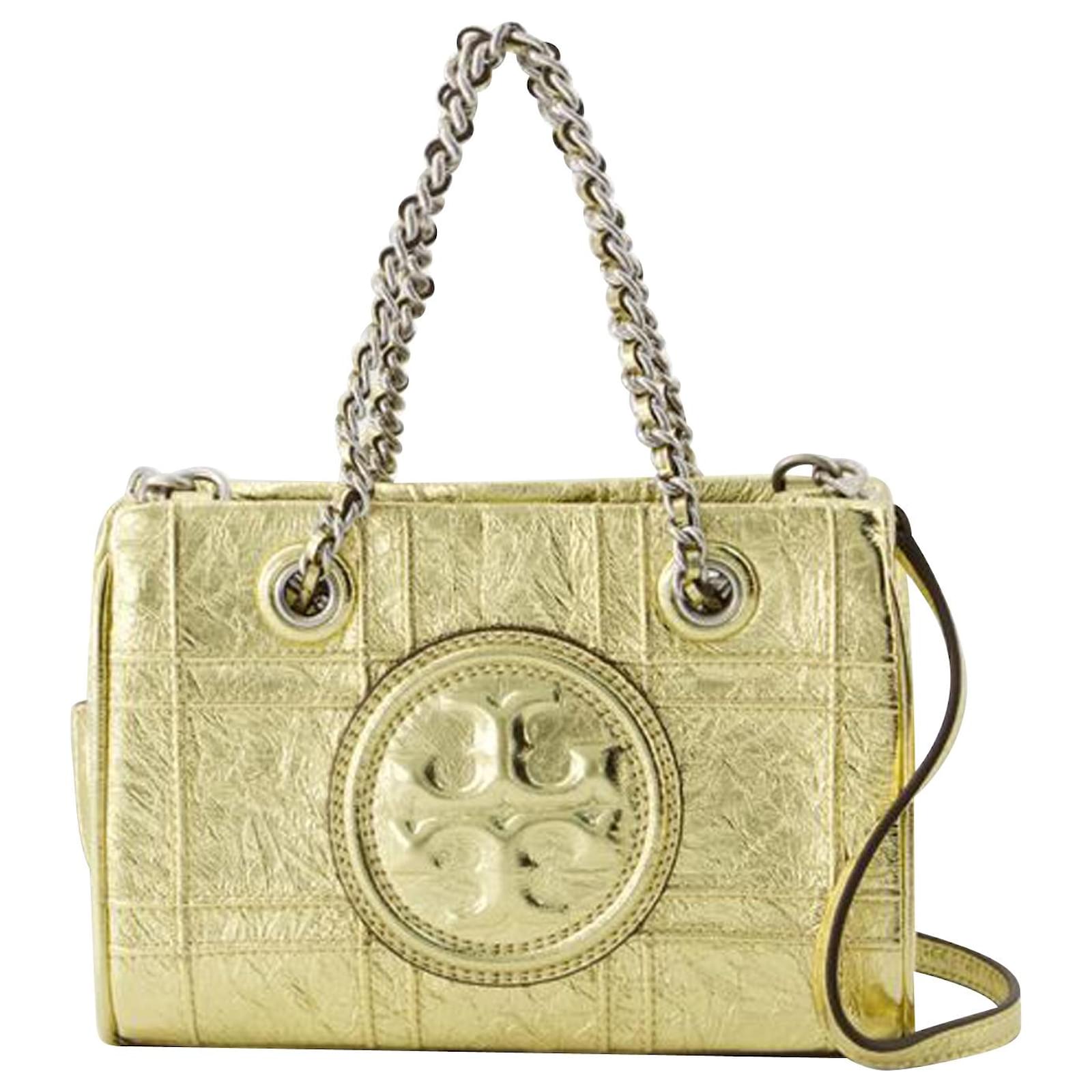 TORY BURCH GOLD CHAIN SHOULDER BAG 237035208 AL, Luxury, Bags & Wallets on  Carousell